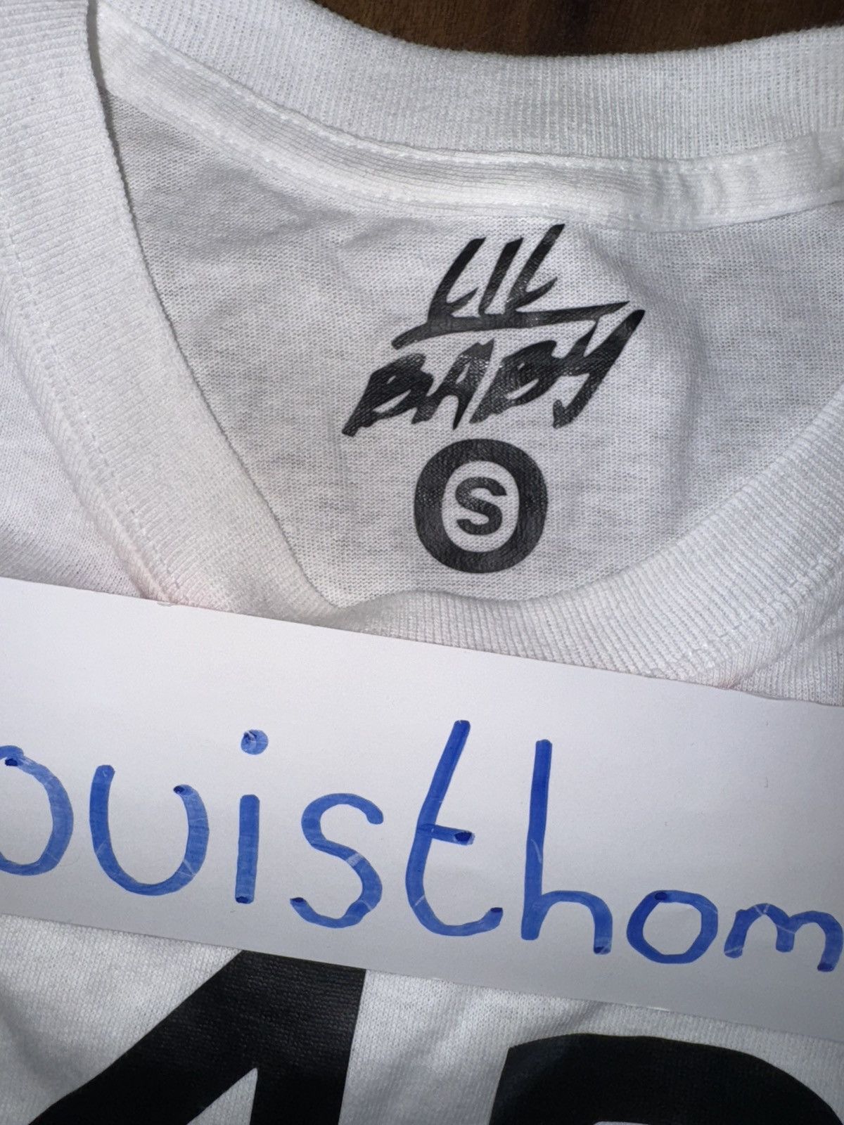 Other LIL BABY 4PF authentic merchandise tee (Four pockets Full) Size US S / EU 44-46 / 1 - 3 Thumbnail