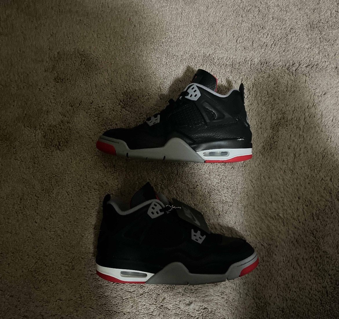 Jordan Brand Jordan 4 Bred Reamagined Size US 6.5 / EU 39-40 - 2 Thumbnail