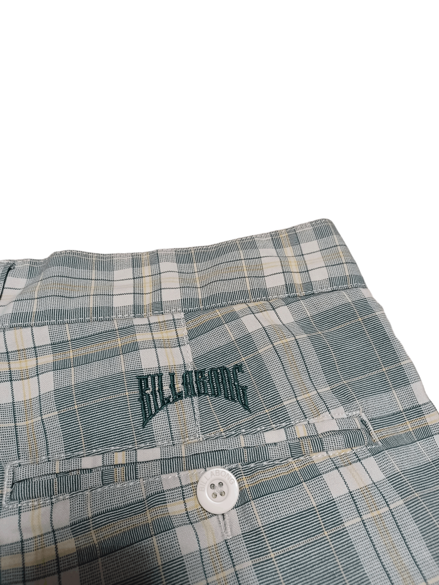 Billabong BILLABONG BIGLOGO EMBROIDERED SK8 CHECKERED SHORTS Size US 32 / EU 48 - 2 Thumbnail