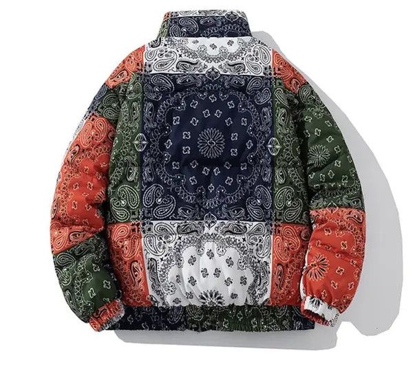 VIBE Winter Wear Bandana Patch Puffed Jacket Size US XL / EU 56 / 4 - 2 Thumbnail
