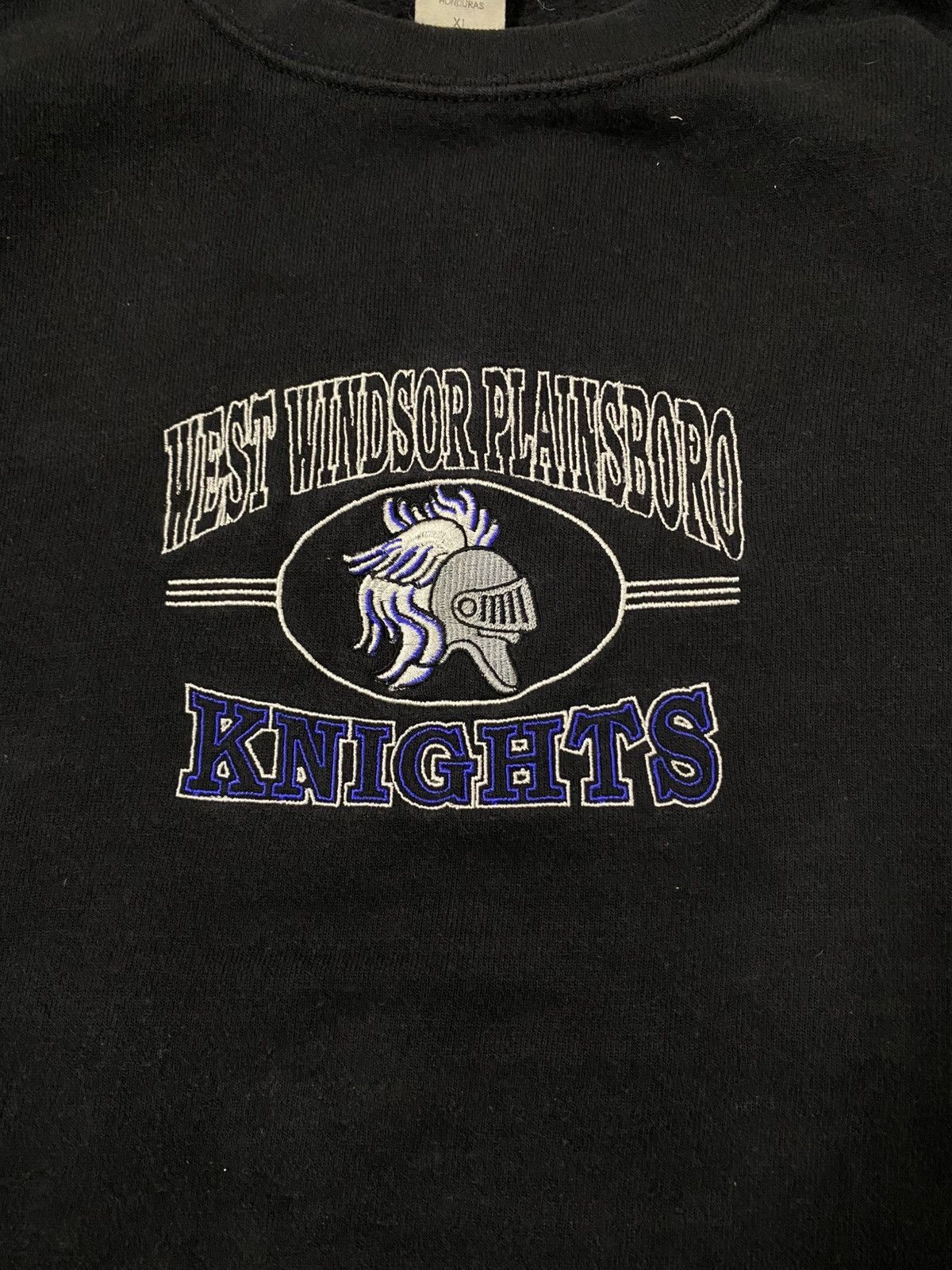 Vintage Vintage West Windsor Plainsboro Knights Big Logo Sweatshirt Size US XL / EU 56 / 4 - 3 Thumbnail
