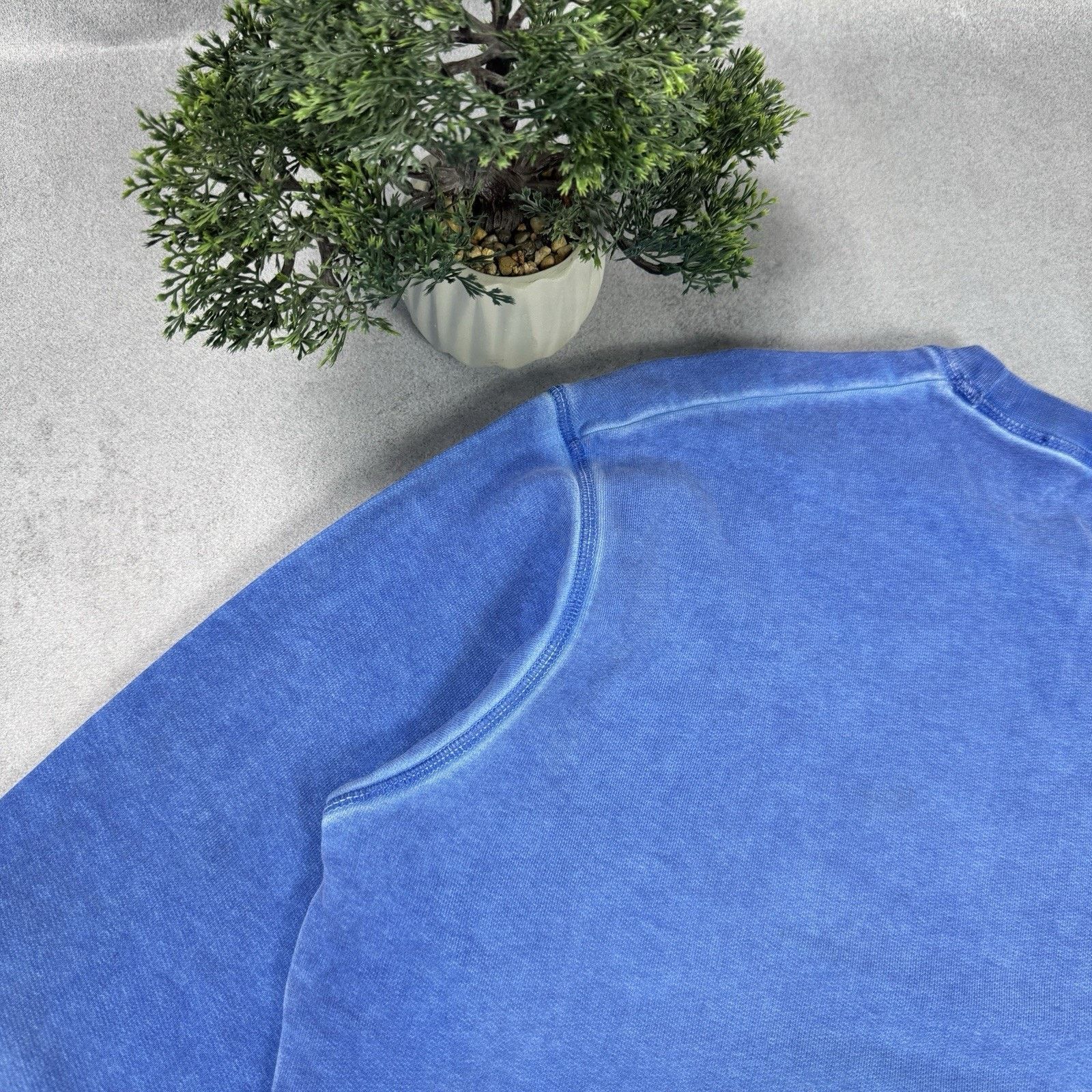 Dsquared2 Dsquared2 Men Big Logo Sweatshirt Men M Blue Garment Dyed Size US M / EU 48-50 / 2 - 14 Thumbnail