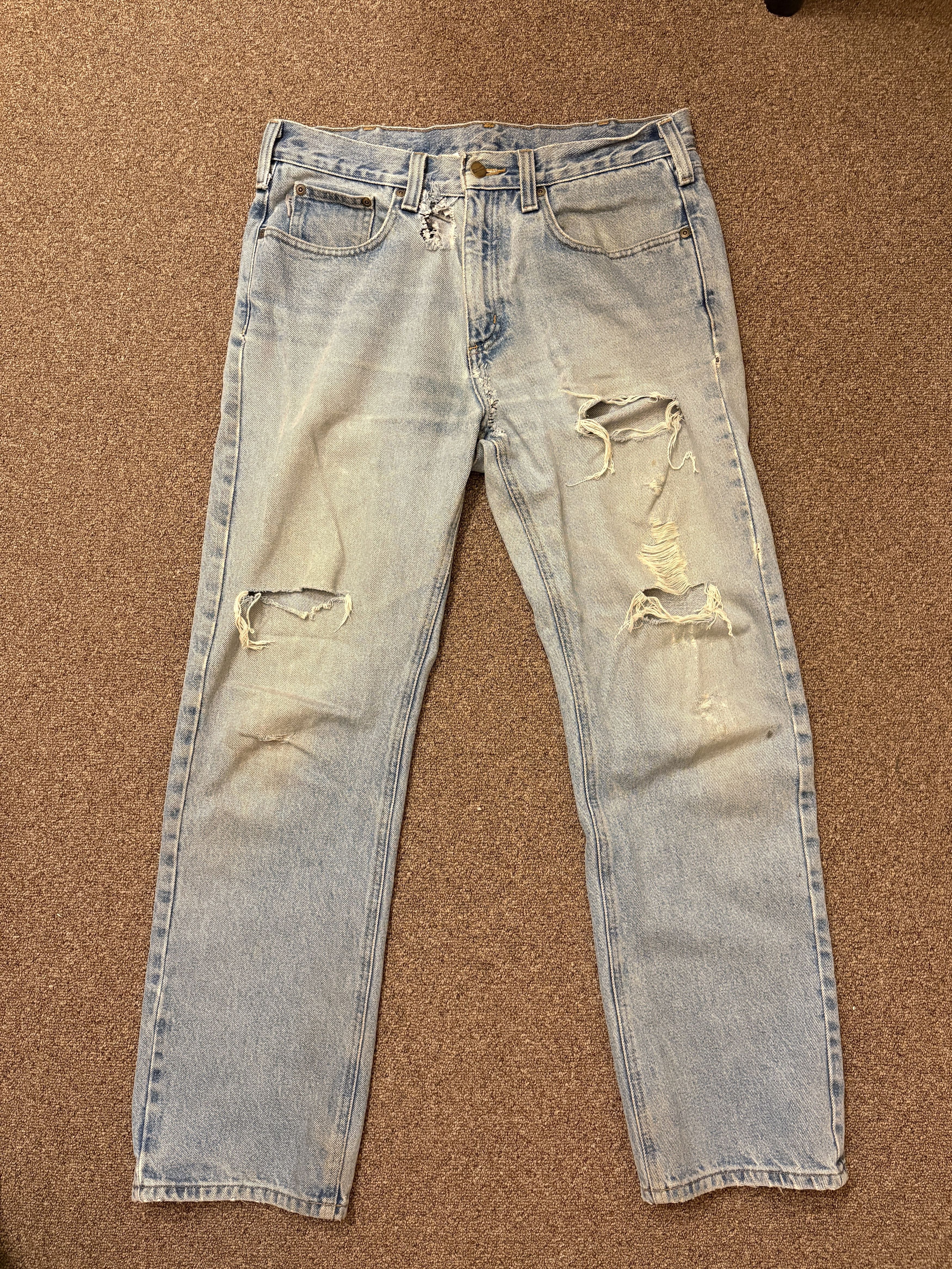 Carhartt Distressed Vintage Carhartt Jeans Size US 34 / EU 50 - 1 Thumbnail
