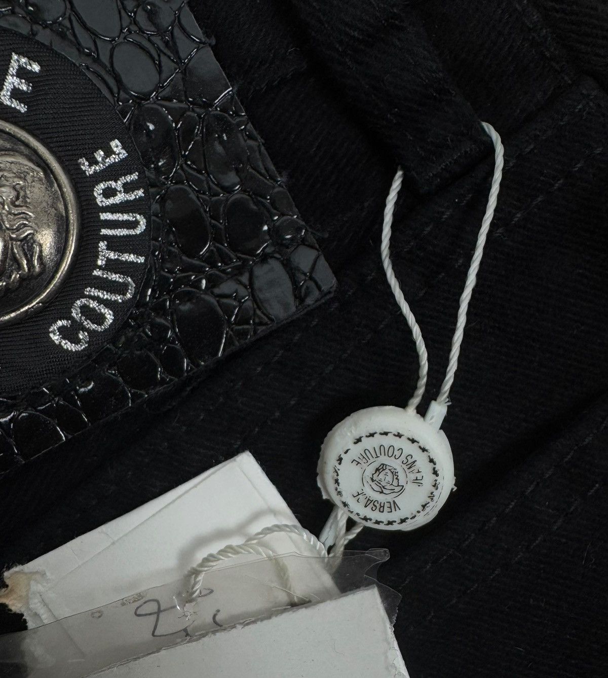 Versace Jeans Couture × Vintage Versace Jeans Couture Vintage Deadstock Jeans size 27 Size 27" / US 4 / IT 40 - 16 Thumbnail