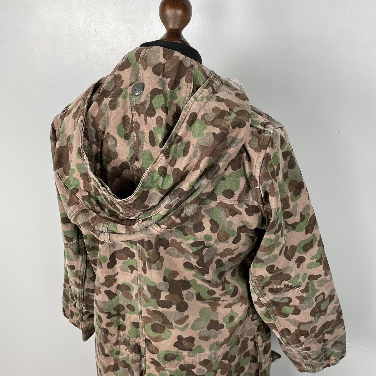 Vintage Vintage 60’s Austrian army Erbsenmuster Long Parka Size US M / EU 48-50 / 2 - 7 Thumbnail