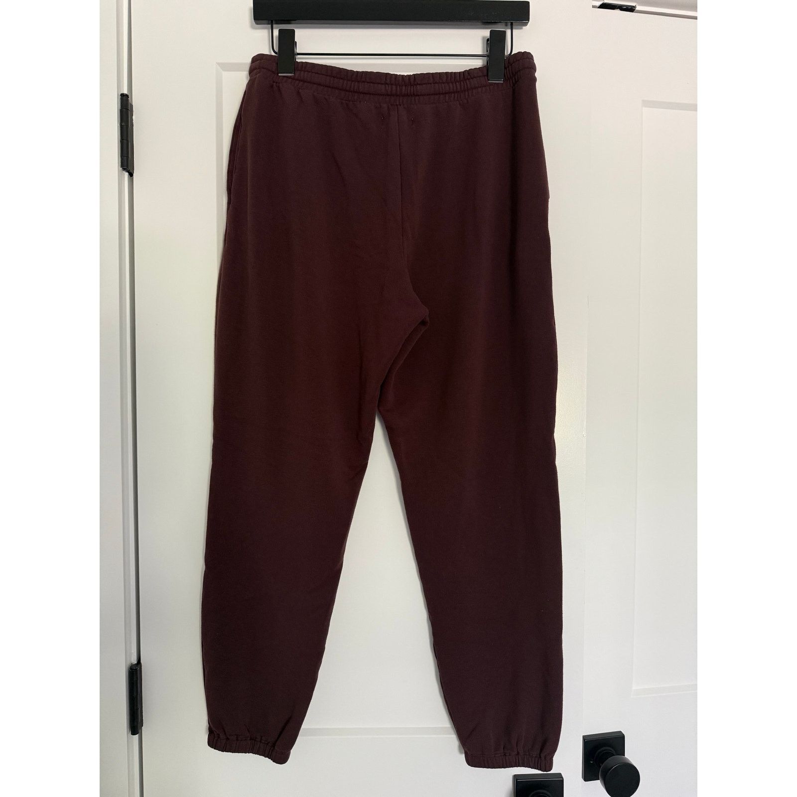 Madewell $75 Madewell Easygoing Sweatpants - M- Brown/ Burgundy Size 30" / US 8 / IT 44 - 9 Thumbnail
