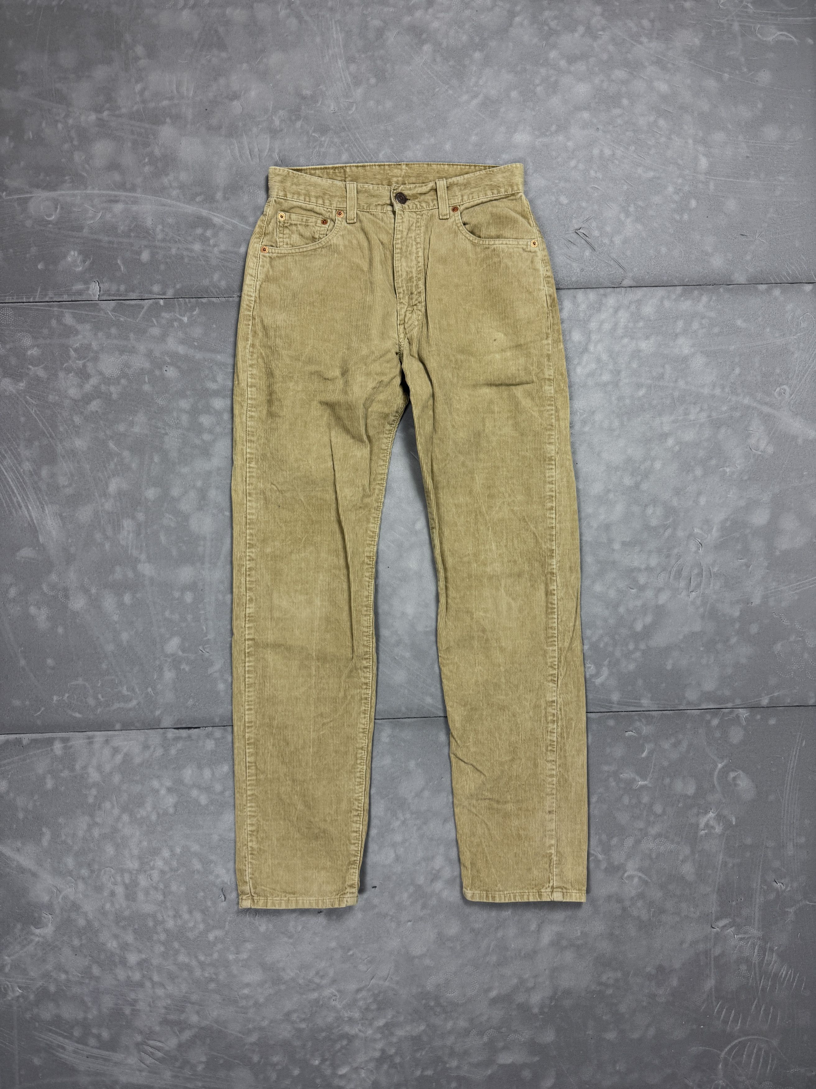 Levi's × Vintage Vintage Levi's 500 90s brown corduroy denim jeans white tab Size US 30 / EU 46 - 1 Thumbnail