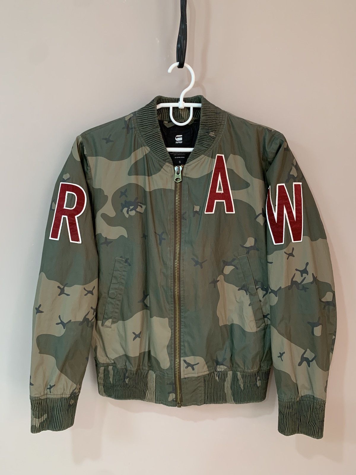 G-Star Womens G-Star Raw Full Zip Bomber Cargo Jacket Size S Size S / US 4 / IT 40 - 1 Thumbnail
