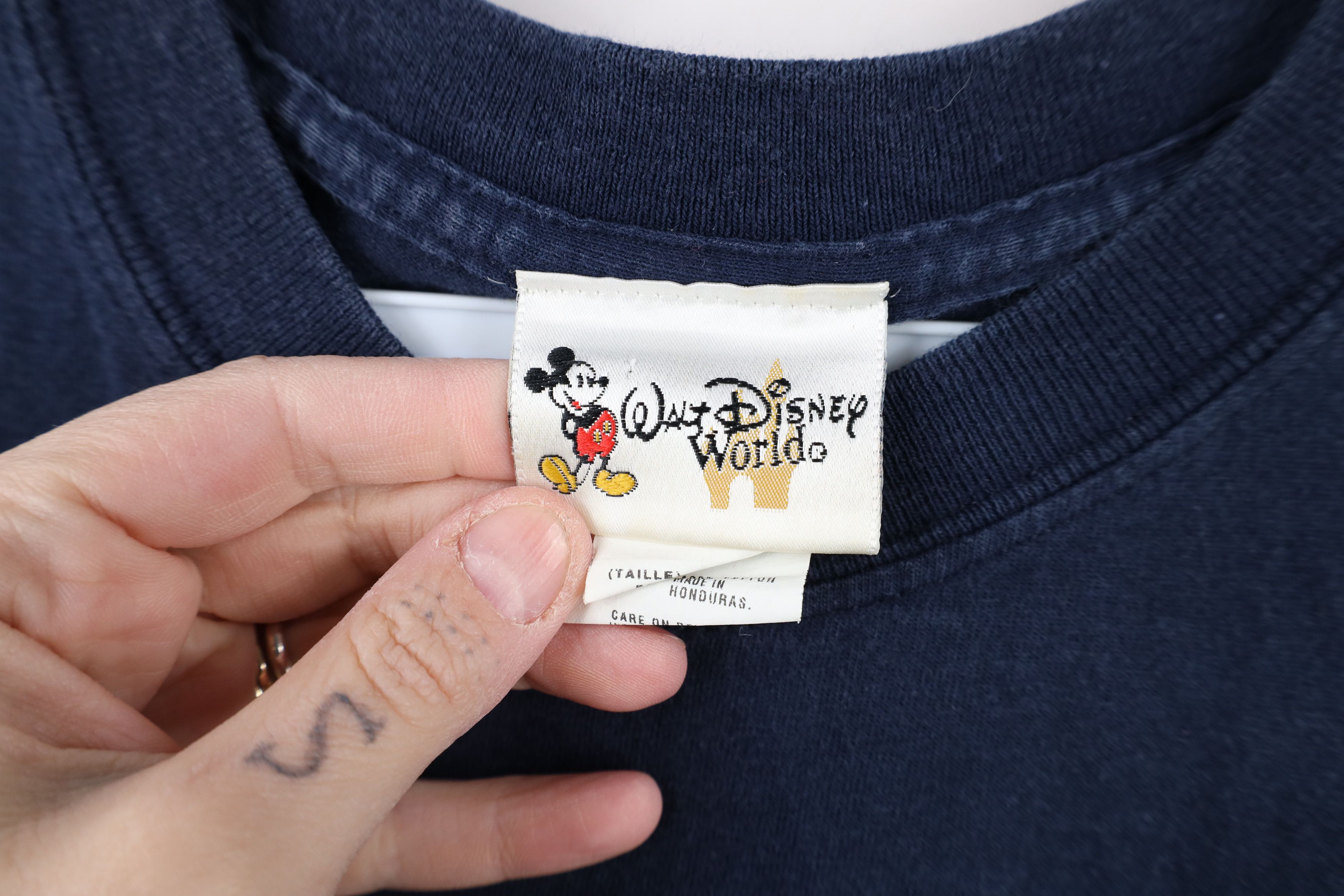Disney × Vintage Vintage 90s Walt Disney World Zone Tower of Terror T-Shirt Size US M / EU 48-50 / 2 - 9 Thumbnail