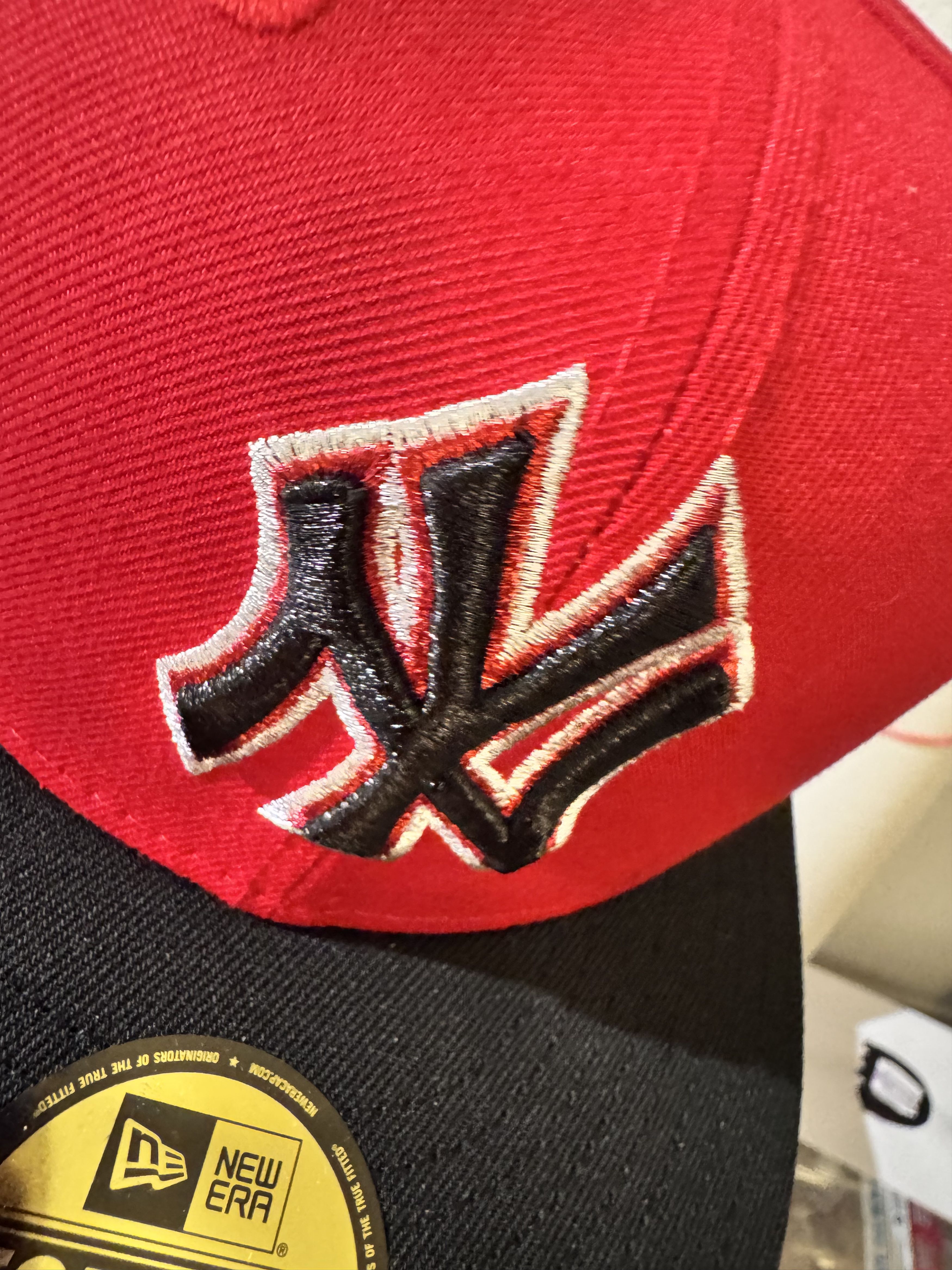 New Era New Era 59Fifty 7 1/4 Red Black Yankees 50 Cent limited Size ONE SIZE - 9 Thumbnail