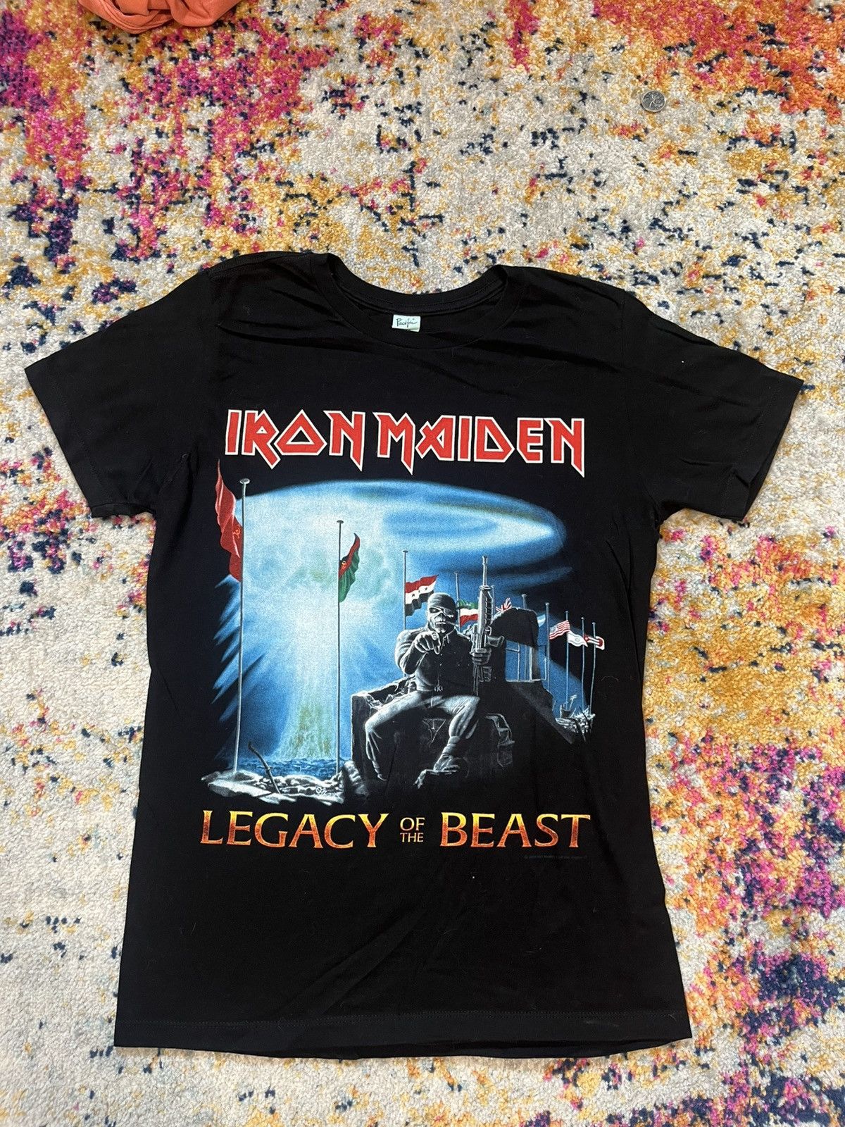 Vintage Iron Maiden Shirt Small Size US S / EU 44-46 / 1 - 2 Thumbnail
