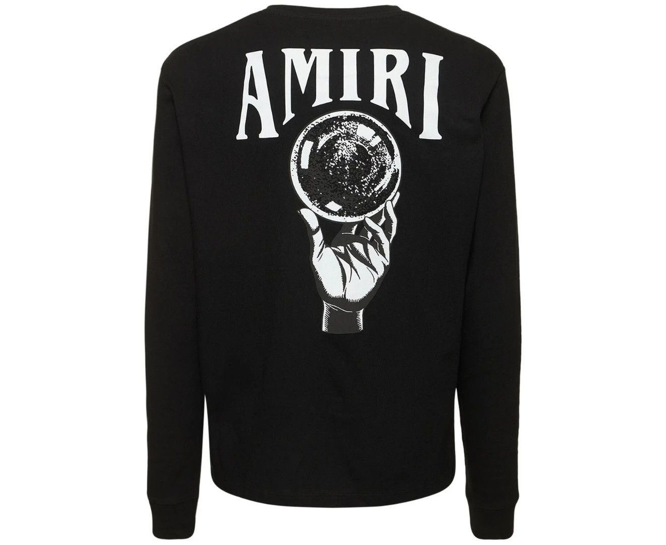 Amiri o1gr1nt1024 Crystal Ball Long Sleeve T-Shirt in Black Size US XS / EU 42 / 0 - 2 Thumbnail