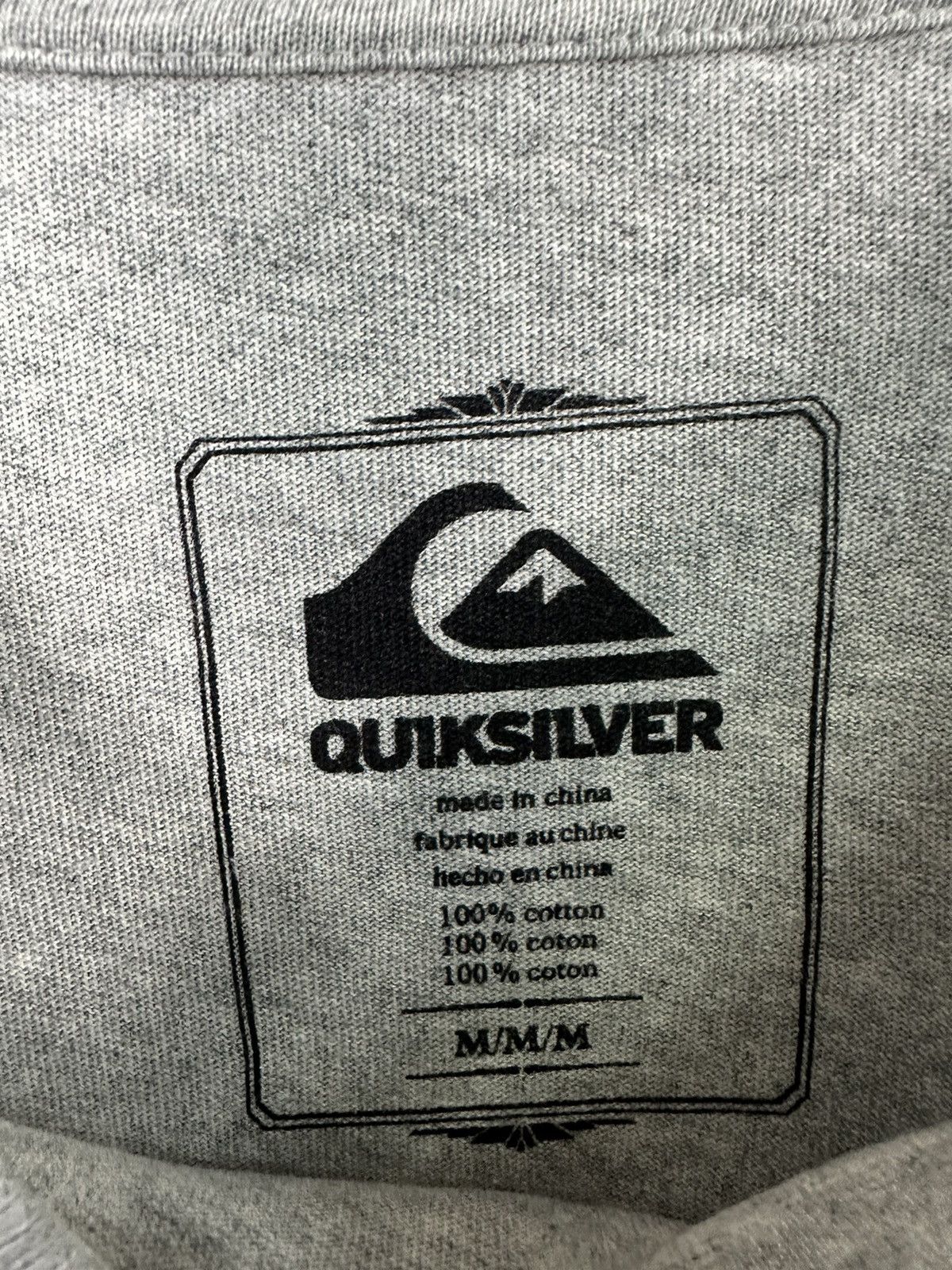 Quiksilver Quiksilver Big Logo Long Sleeve Shirt A314 Size US S / EU 44-46 / 1 - 8 Thumbnail