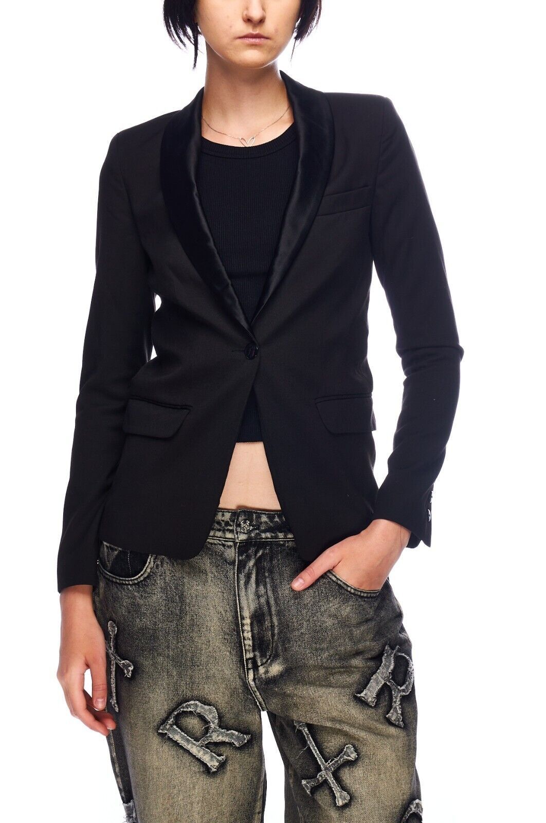 Yves Saint Laurent Yves Saint Laurent beaute uniform blazer Size S / US 4 / IT 40 - 9 Thumbnail