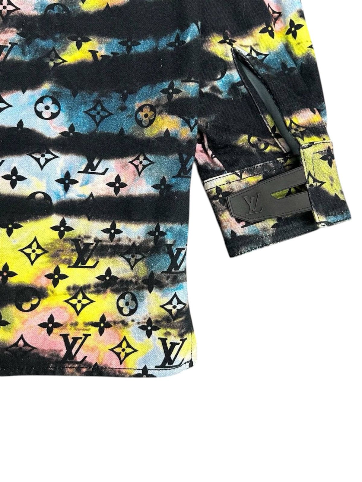 Louis Vuitton Louis Vuitton 4L Printed Monogram Long Sleeve Denim Overcoat Size US XXL / EU 58 / 5 - 3 Thumbnail