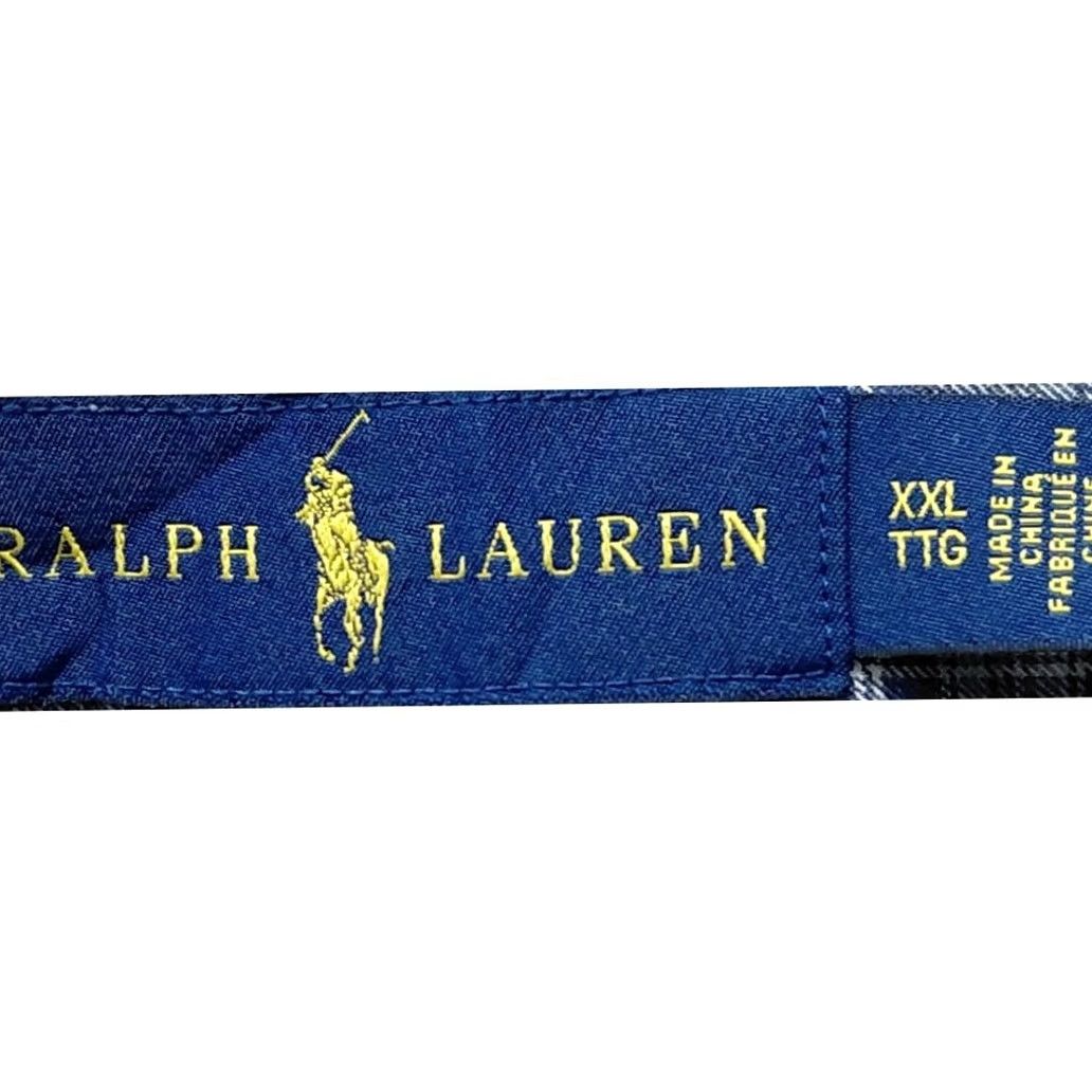 Ralph Lauren Ralph Lauren Plaid Button-Up Shirt Blue Long Sleeve Men 2XL Regular Fit Casual Business Size US XXL / EU 58 / 5 - 4 Thumbnail