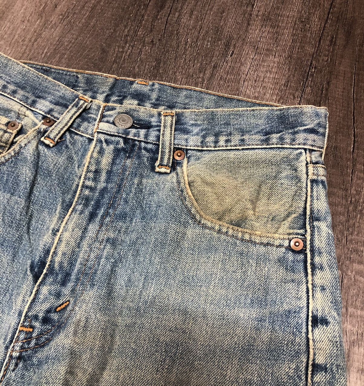 Levi's × Vintage Vintage Levi's Big E 502 Selvedge Jeans Size US 28 / EU 44 - 12 Thumbnail