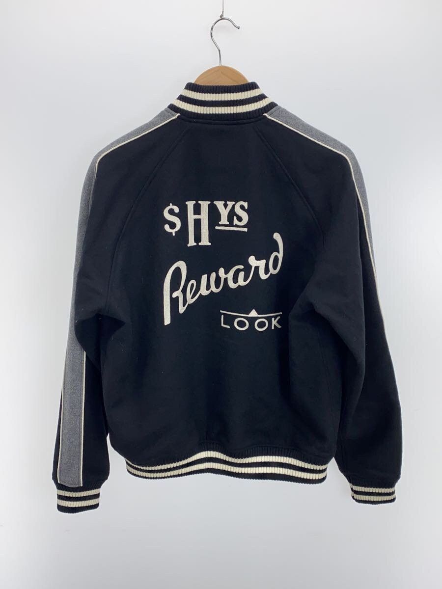 Hysteric Glamour Hysteric Glm HG Reward Emb Wool Stadium Jkt Black Size US M / EU 48-50 / 2 - 2 Thumbnail