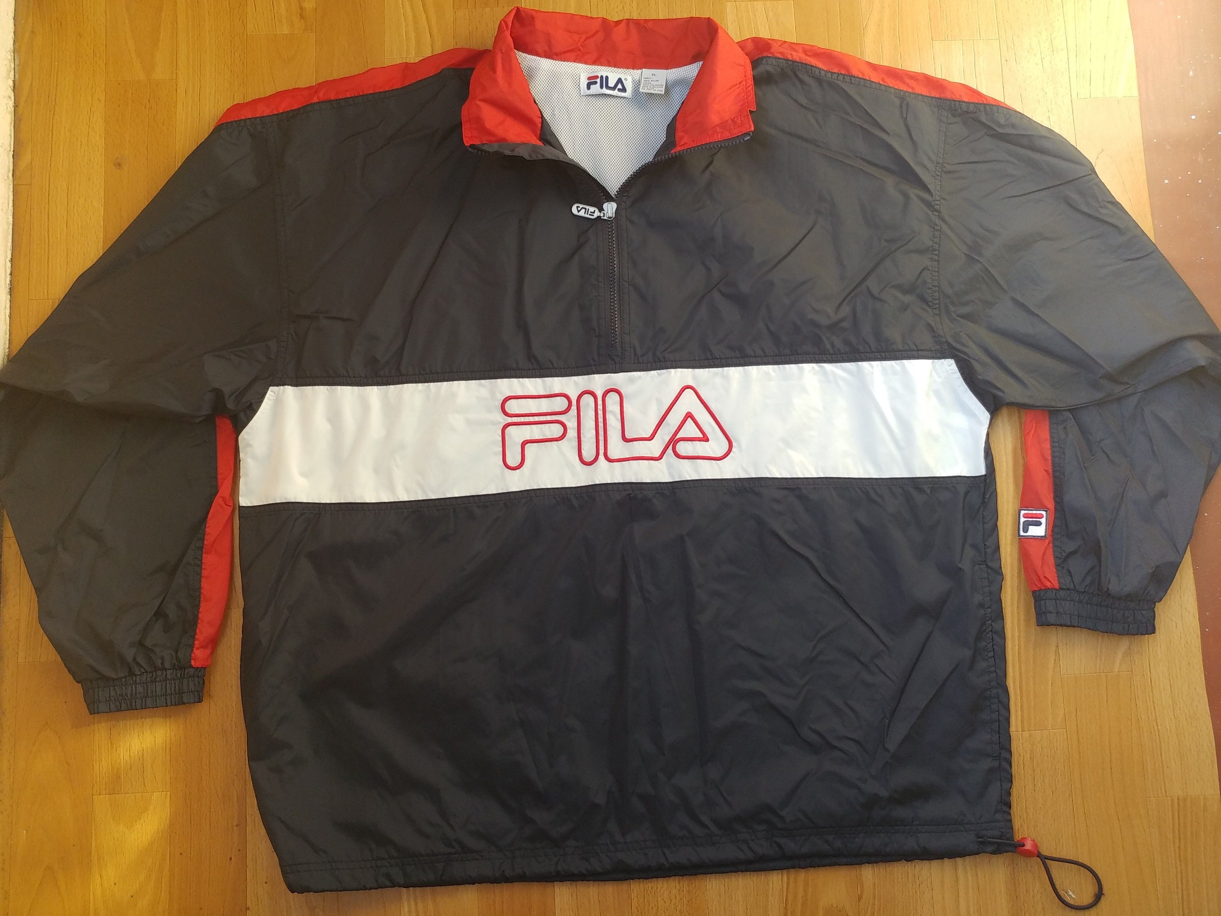 Fila FILA jacket, vintage, 90s hip hop windbreaker skater Y2K XL Size US XL / EU 56 / 4 - 9 Thumbnail