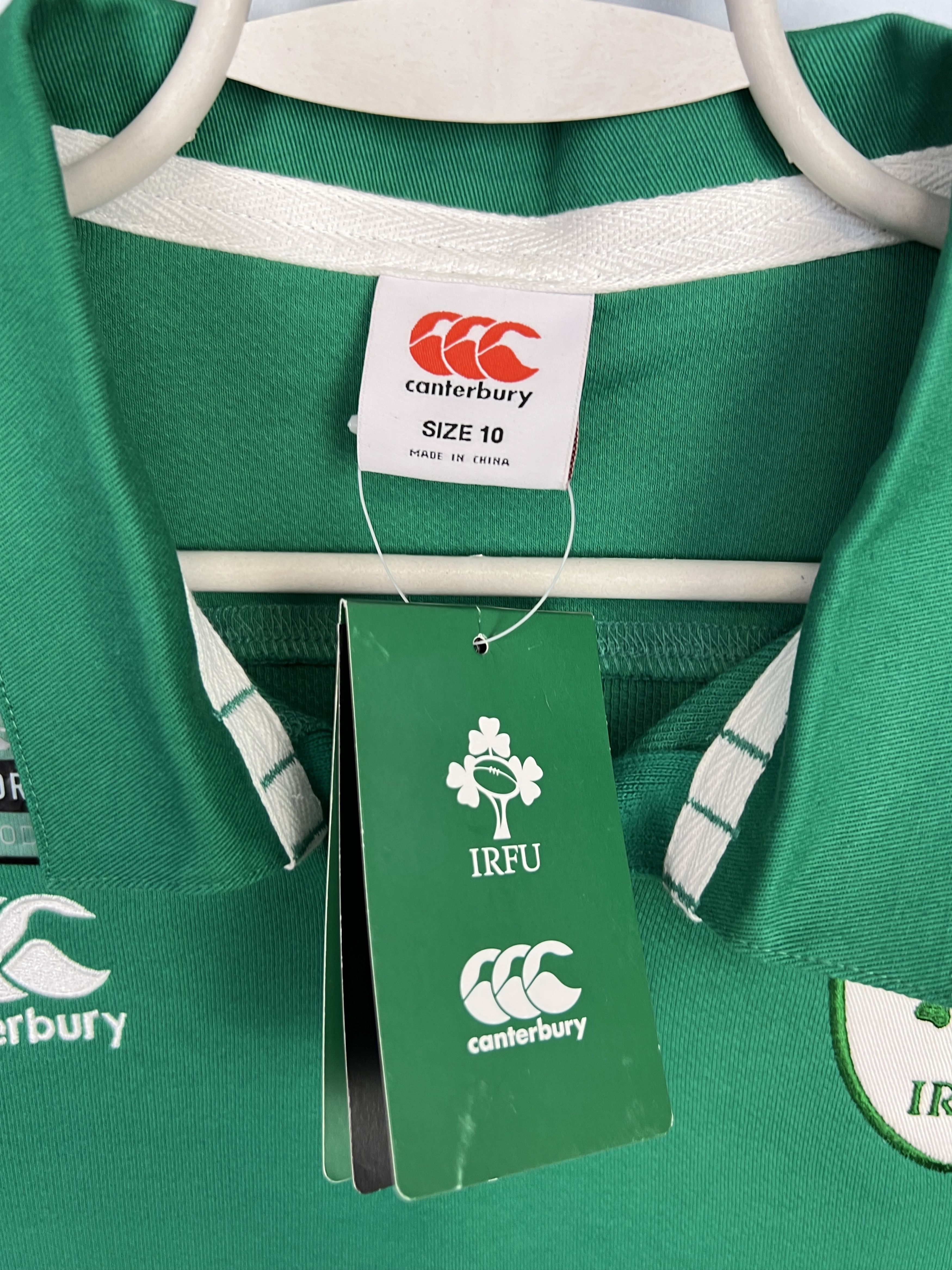 Vintage Ireland Canterbury Vodafone Rugby Jersey Long Sleeve Tee Size M / US 6-8 / IT 42-44 - 8 Thumbnail