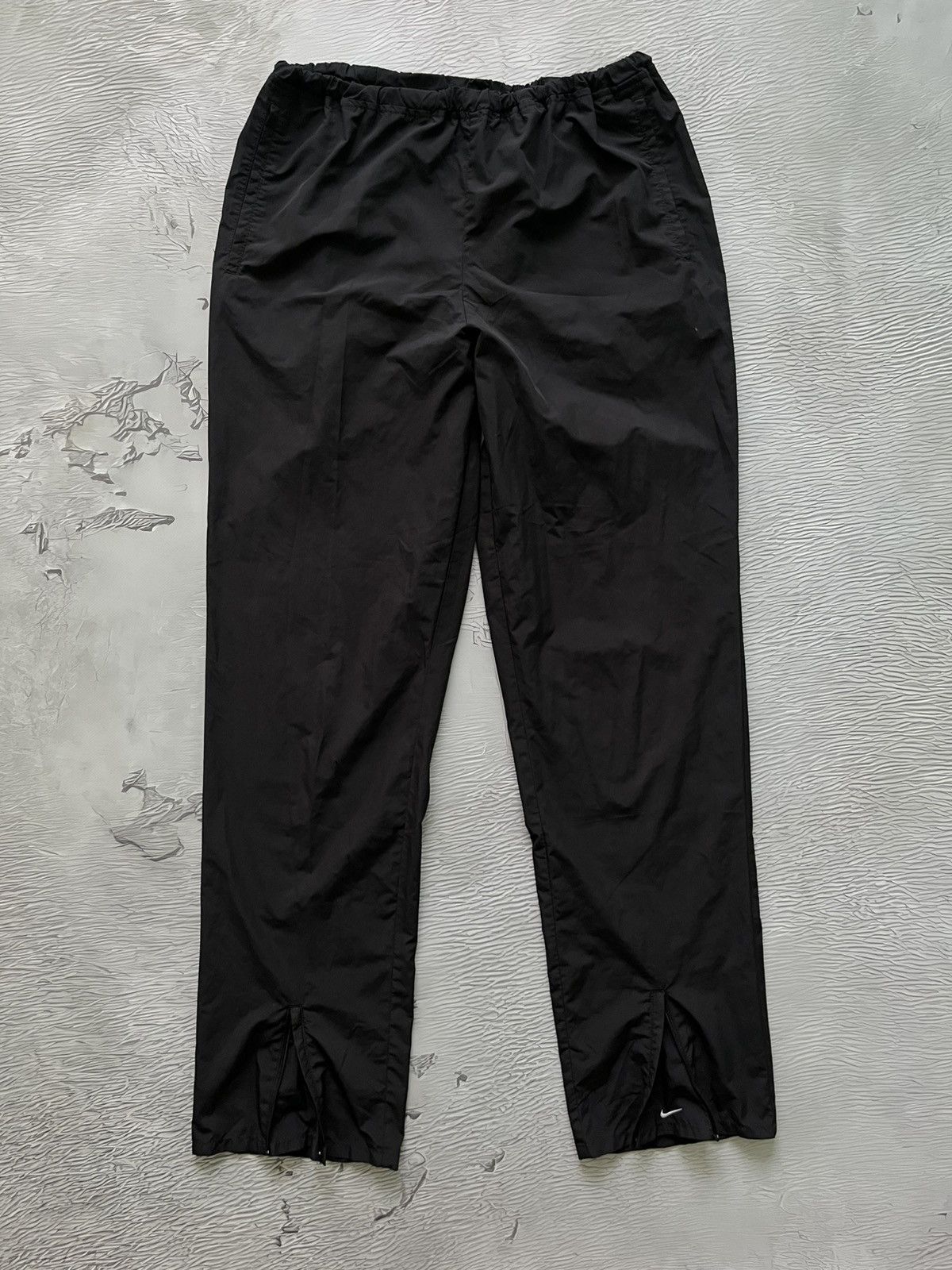 Nike Y2K Nike Vintage Streetwear Light Pants Black Size 28" / US 6 / IT 42 - 1 Thumbnail