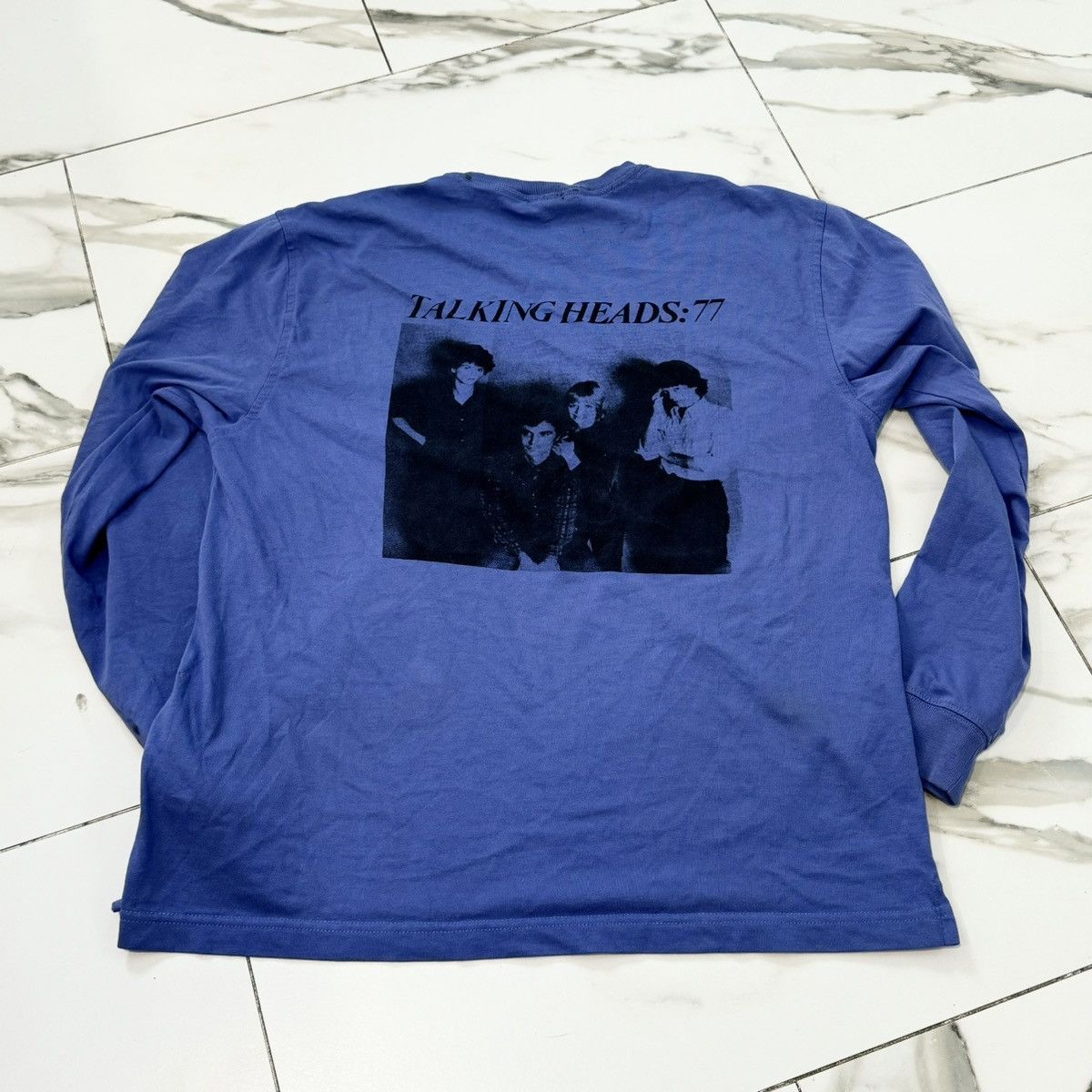 Band Tees CUSTOM MADE TALKING HEADS LONG SLEEVE TEE! Size US M / EU 48-50 / 2 - 1 Thumbnail