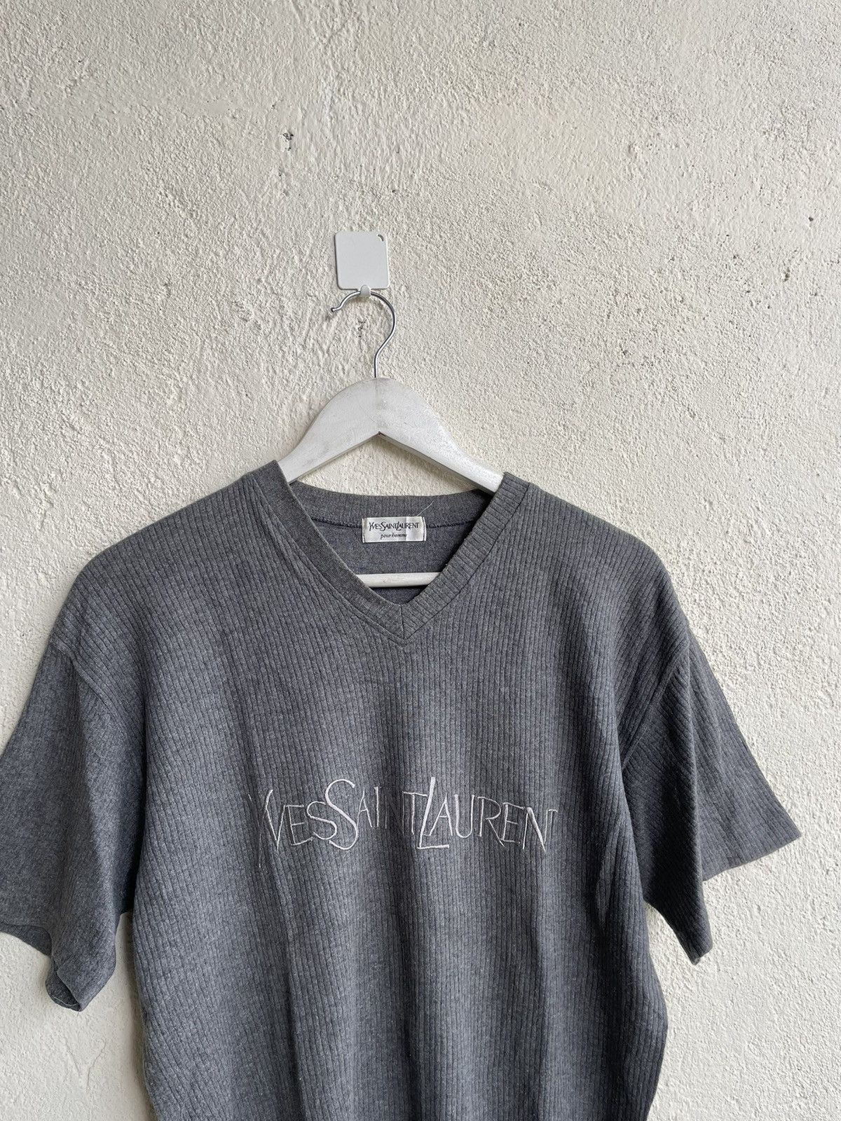Vintage 90s Vintage Yves Saint laurent knit embroidery logo Size US S / EU 44-46 / 1 - 2 Thumbnail