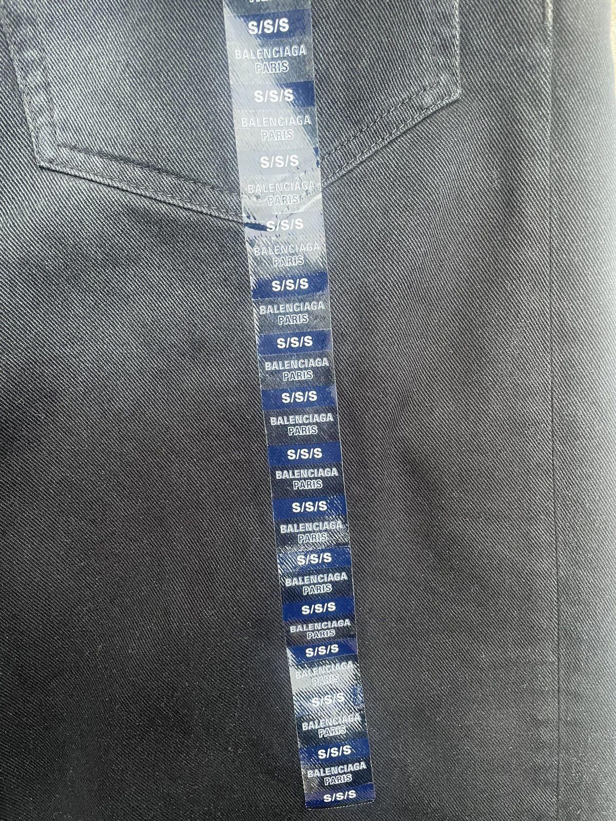 Balenciaga SS24 Size Sticker Baggy Denim Size US 33 - 5 Thumbnail