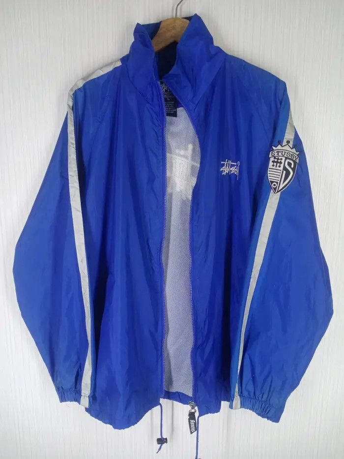 Stussy Rare Vintage 90s Stussy Embroidered Big Logo Jacket Size US L / EU 52-54 / 3 - 8 Thumbnail