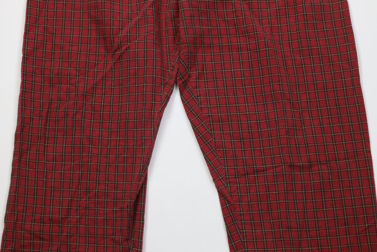 J.Crew Vintage 90s J Crew Oarsman Wide Leg Pajamas Pants Plaid Size US 36 / EU 52 - 3 Thumbnail