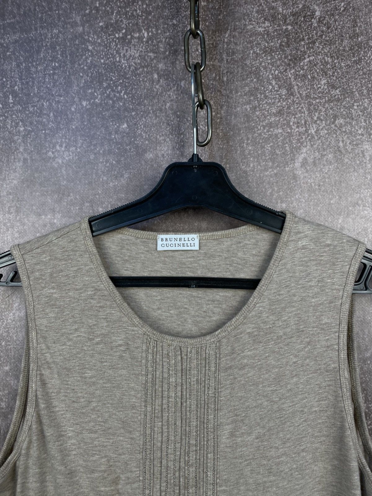 Brunello Cucinelli Brunello Cucinelli Slim Tank Top Size L / US 10 / IT 46 - 4 Thumbnail