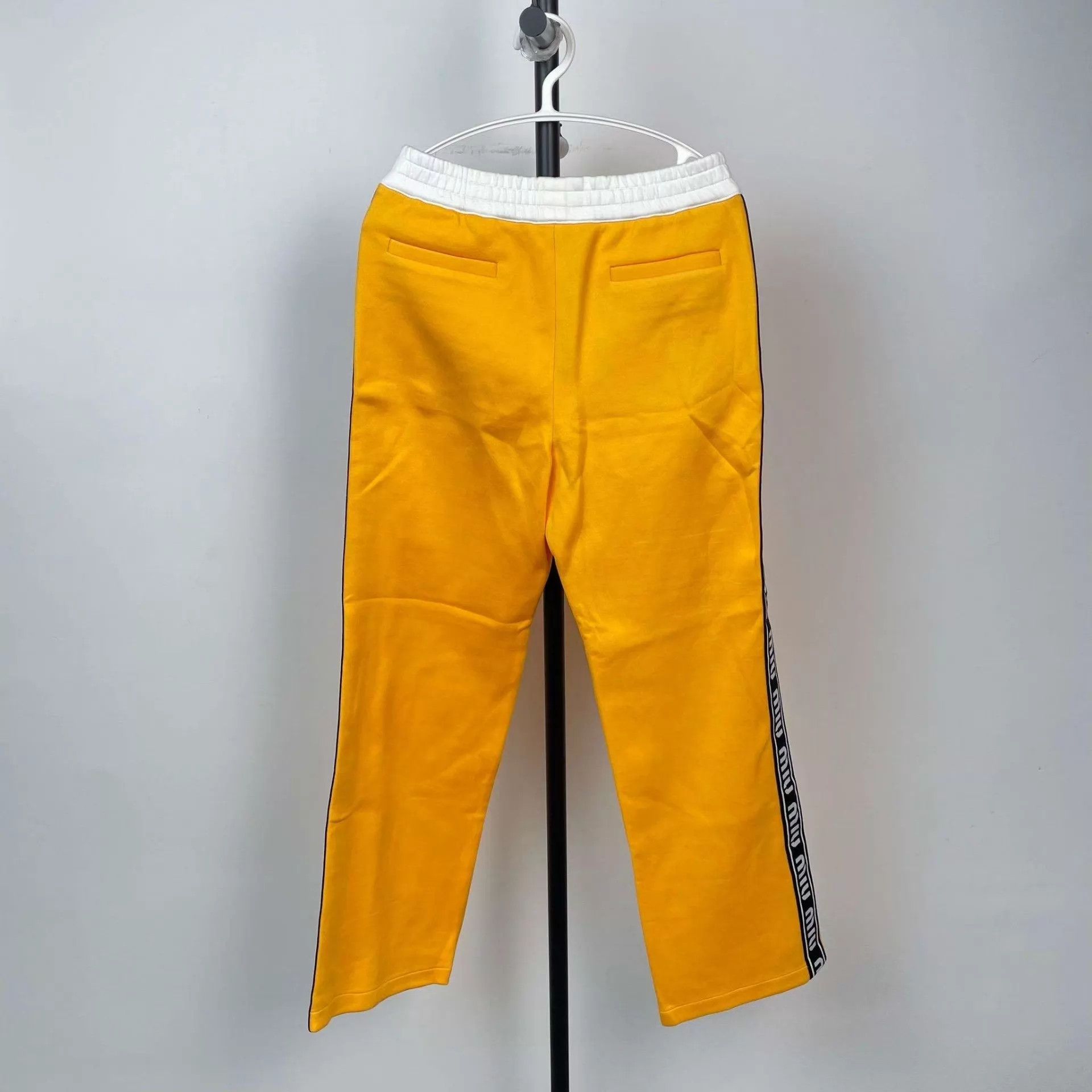 Miu Miu MIU MIU yellow pants S new with tags Size 26" / US 2 / IT 38 - 2 Thumbnail