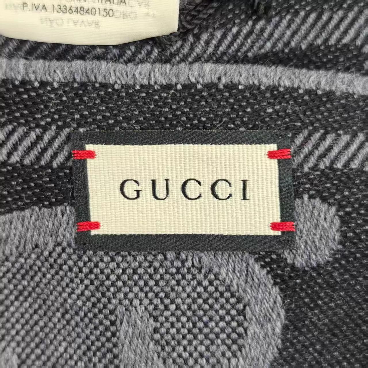 Gucci Gucci Classic Double-Face GG Logo Wool Scarf Size ONE SIZE - 3 Thumbnail
