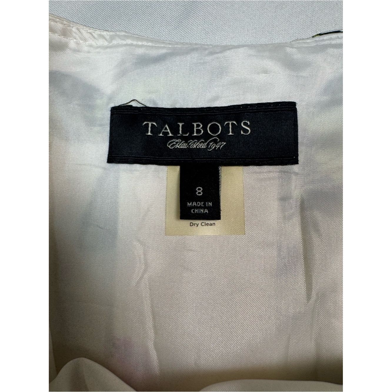 Talbots Talbots Butterfly Print A-Line Pleated Silk Cotton Blend Sk Size 30" / US 8 / IT 44 - 6 Thumbnail