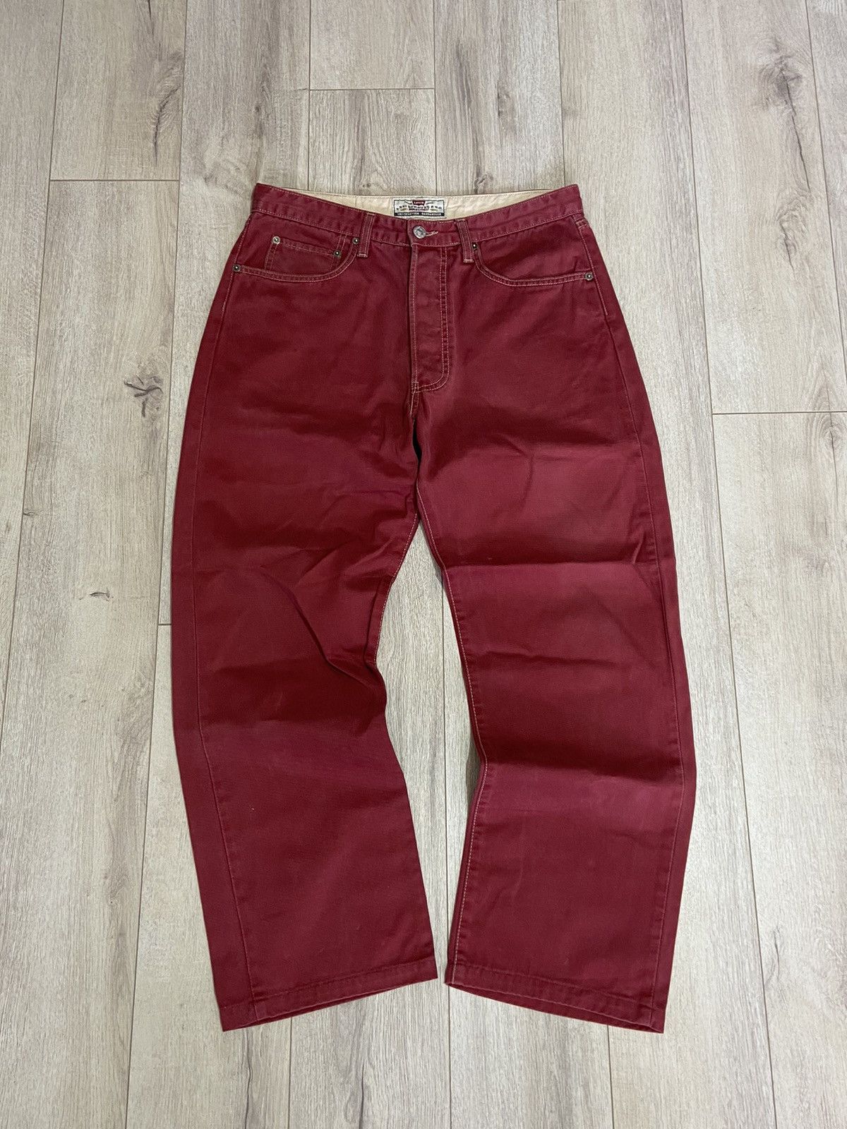 Levi's × Vintage Levi’s vintage pants red 90’S Size US 34 / EU 50 - 10 Thumbnail