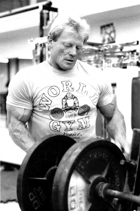 Vintage *RARE* VTG 90s WORLD GYM DAVE DRAPER GOLDEN ERA BODYBUILDING Size US XL / EU 56 / 4 - 4 Thumbnail