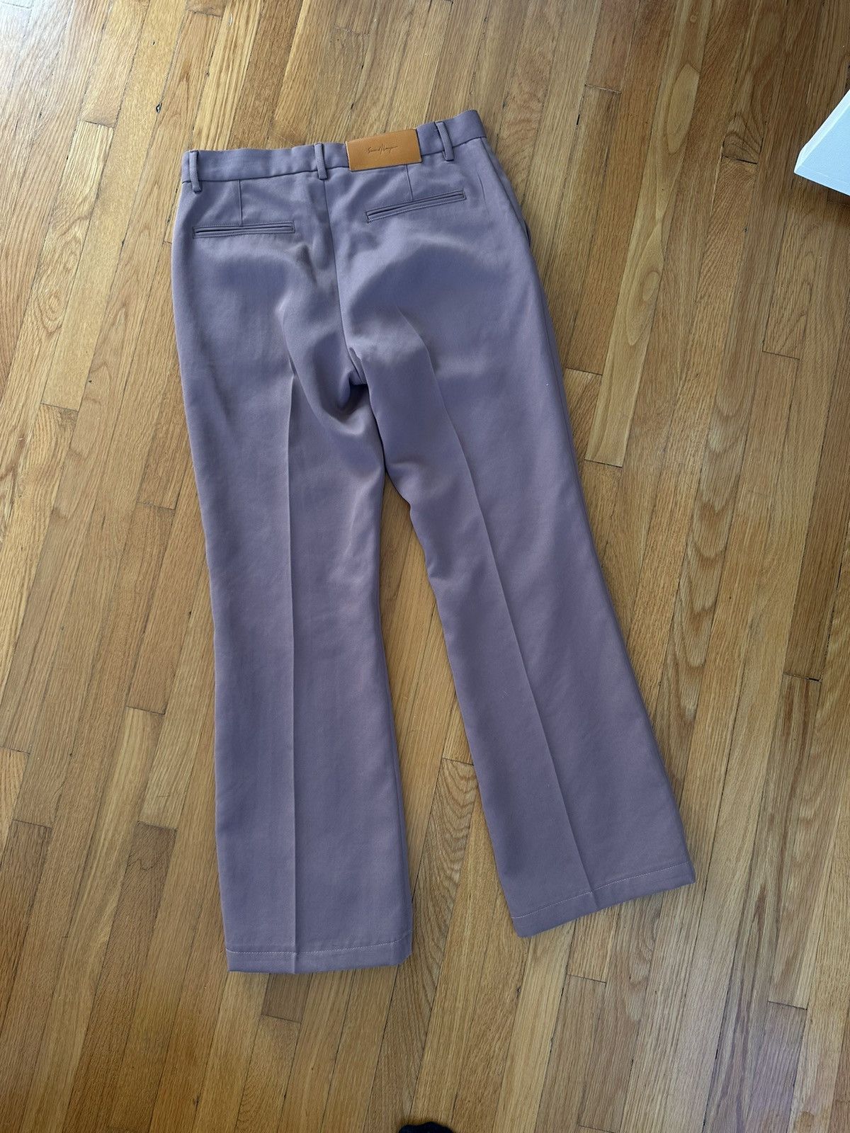 Second/Layer Tan Passo Trousers Size US 32 / EU 48 - 3 Thumbnail