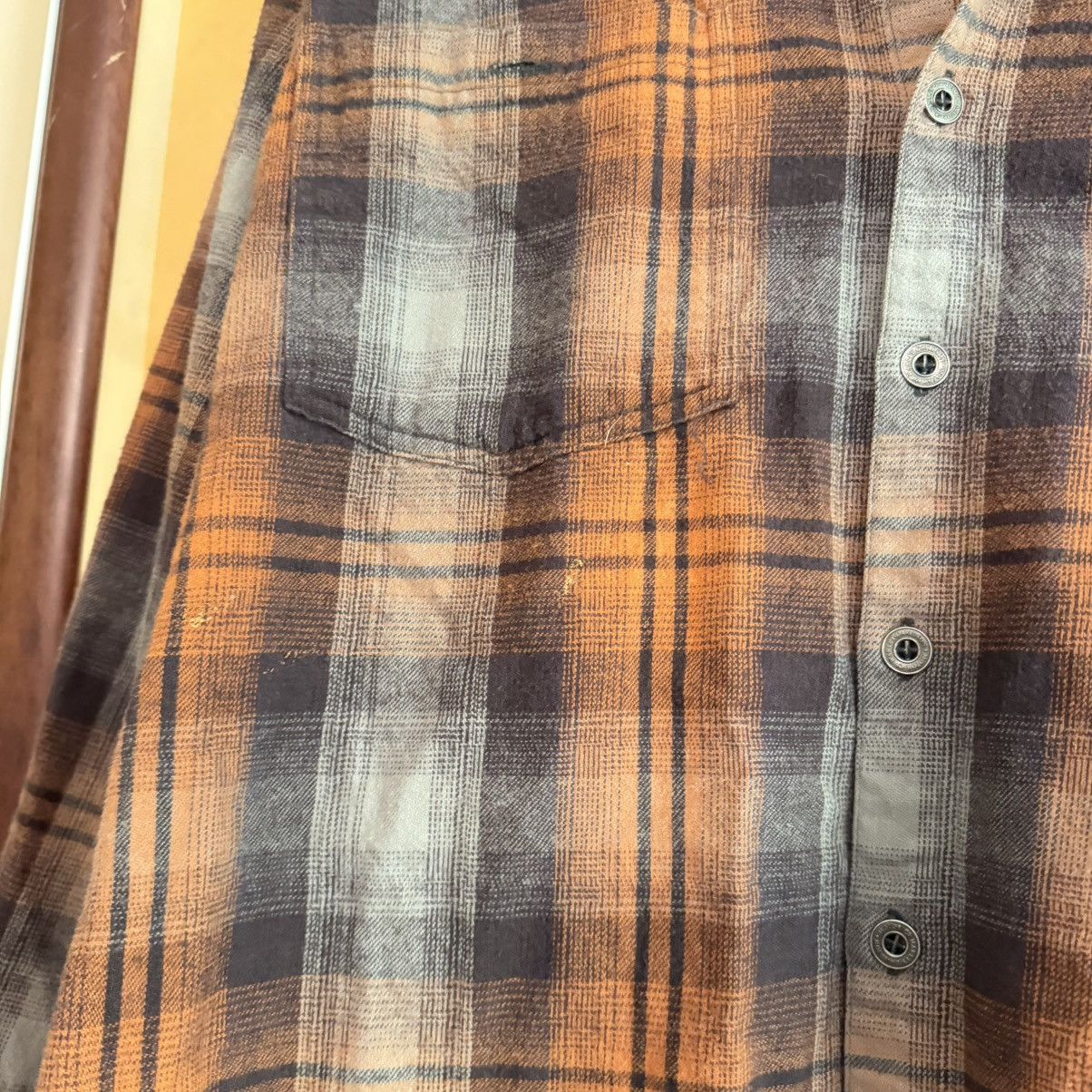 Harley Davidson VINTAGE HARLEY DAVIDSON FLANNEL SHIRT GRUNGE ERD BIKER XXL Size US XXL / EU 58 / 5 - 7 Thumbnail