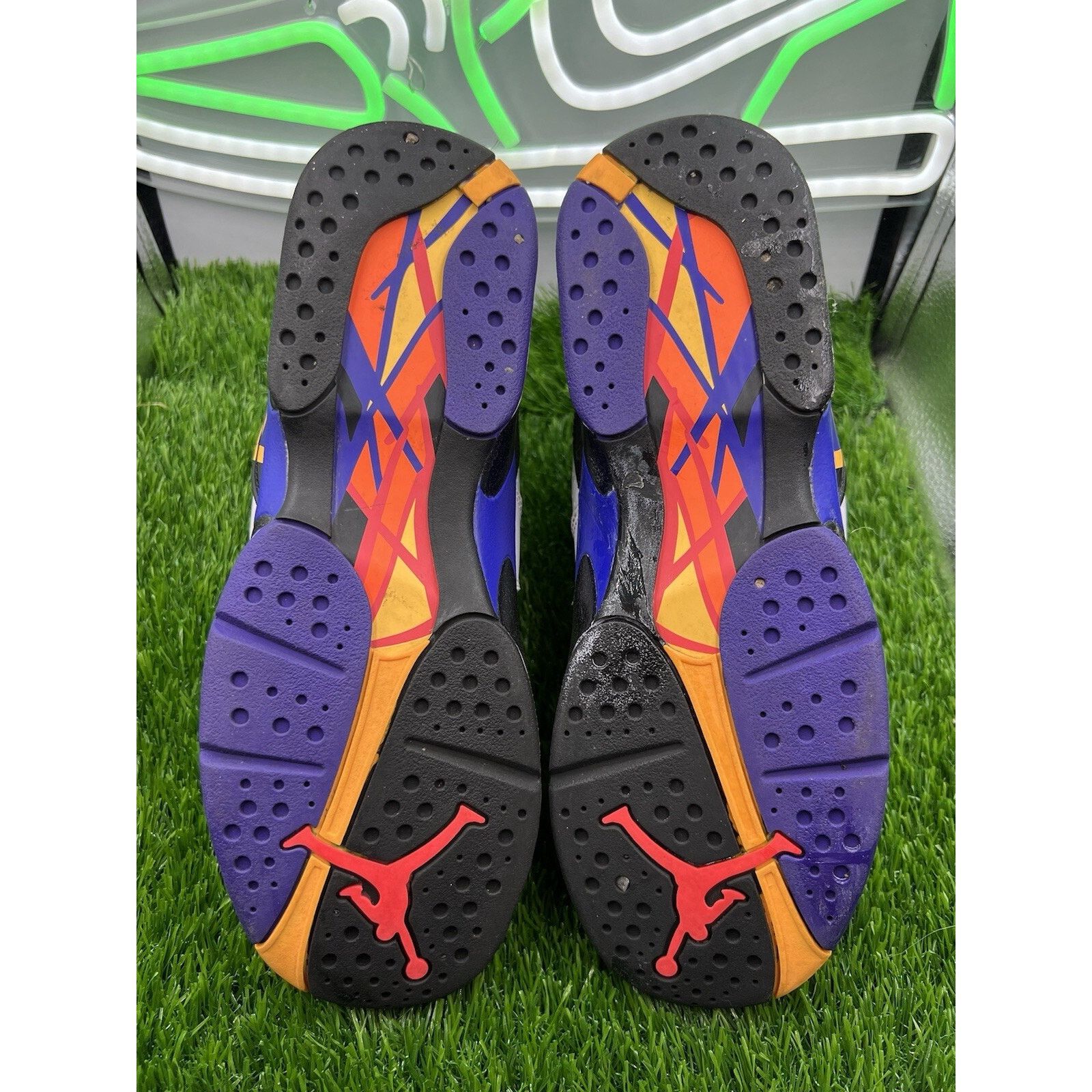 Jordan Brand Nike Air Jordan 8 Shoes Sneakers Size 7Y W8.5 Size US 7 / EU 40 - 8 Thumbnail