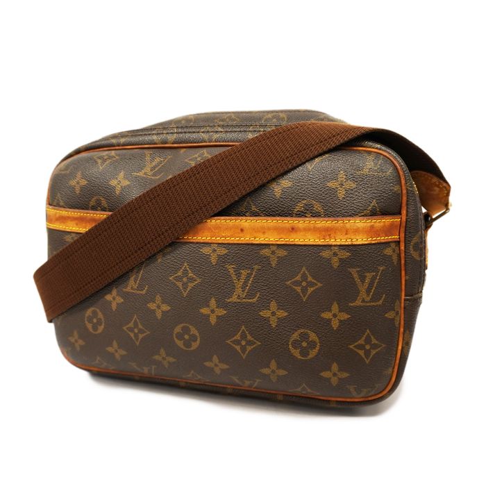 Auth Louis Vuitton Monogram Reporter PM M45254 Shoulder Bag