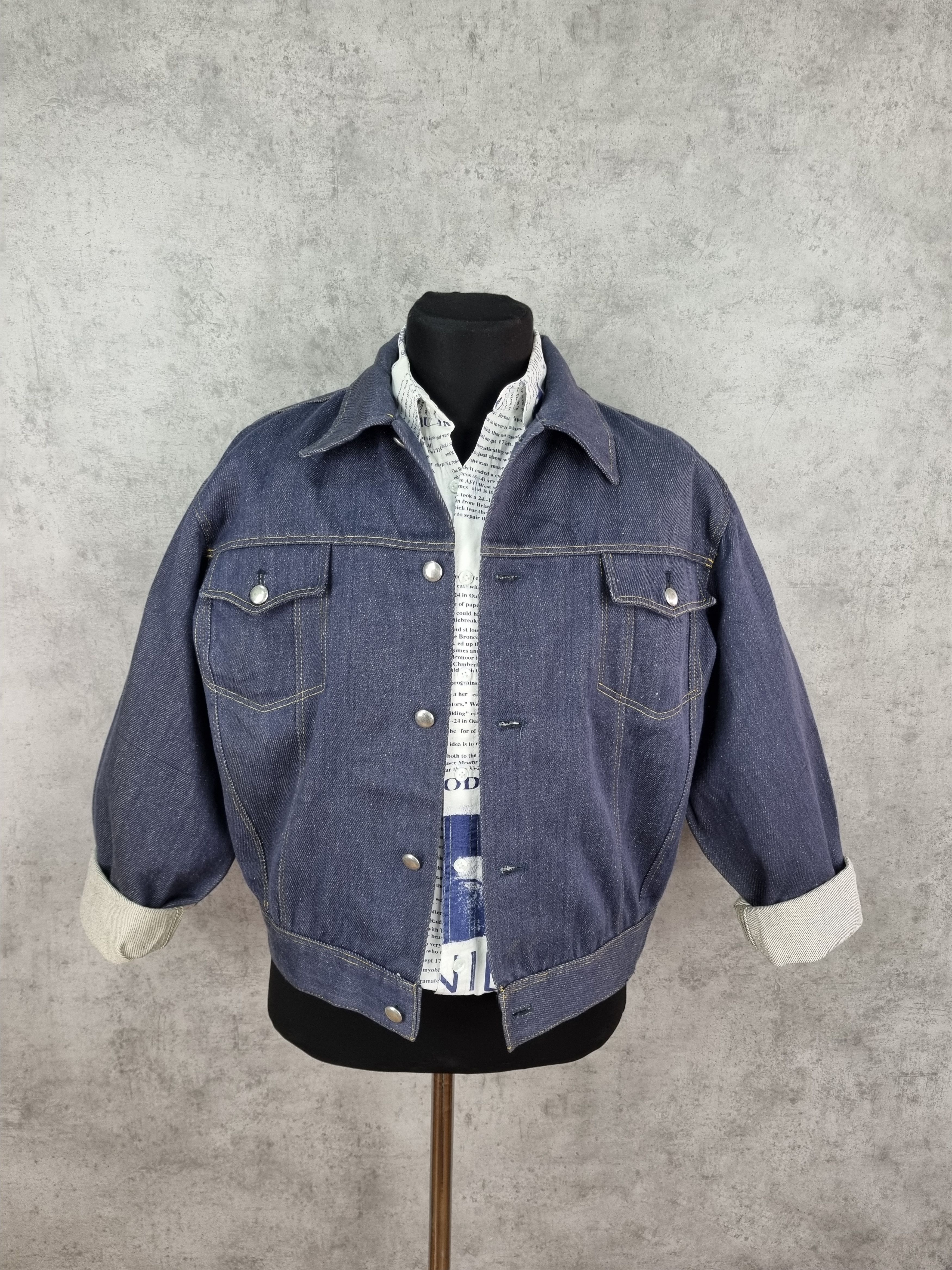 Le Laboureur × Vintage Ozkn Presov Denim Czech Worker French Chore Light Jacket Size US L / EU 52-54 / 3 - 1 Thumbnail