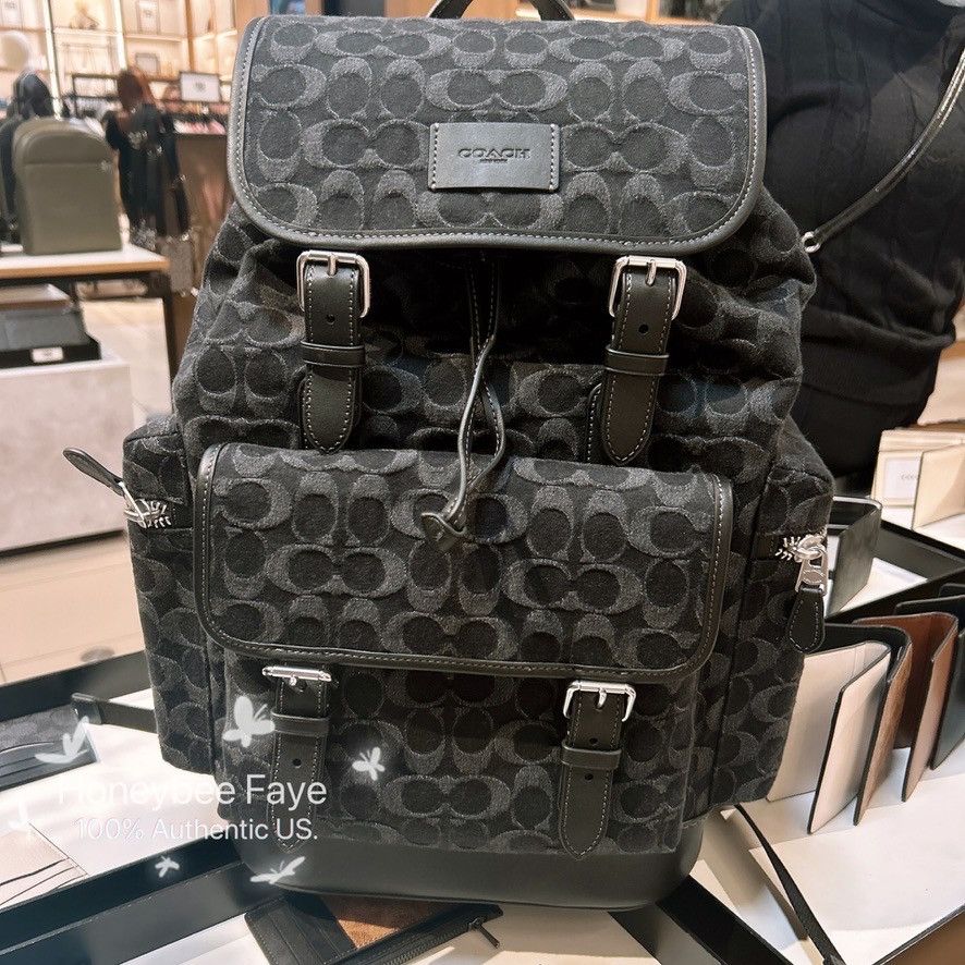 Coach Sprint Backpack In Signature Denim CAJ57 Size ONE SIZE - 1 Thumbnail