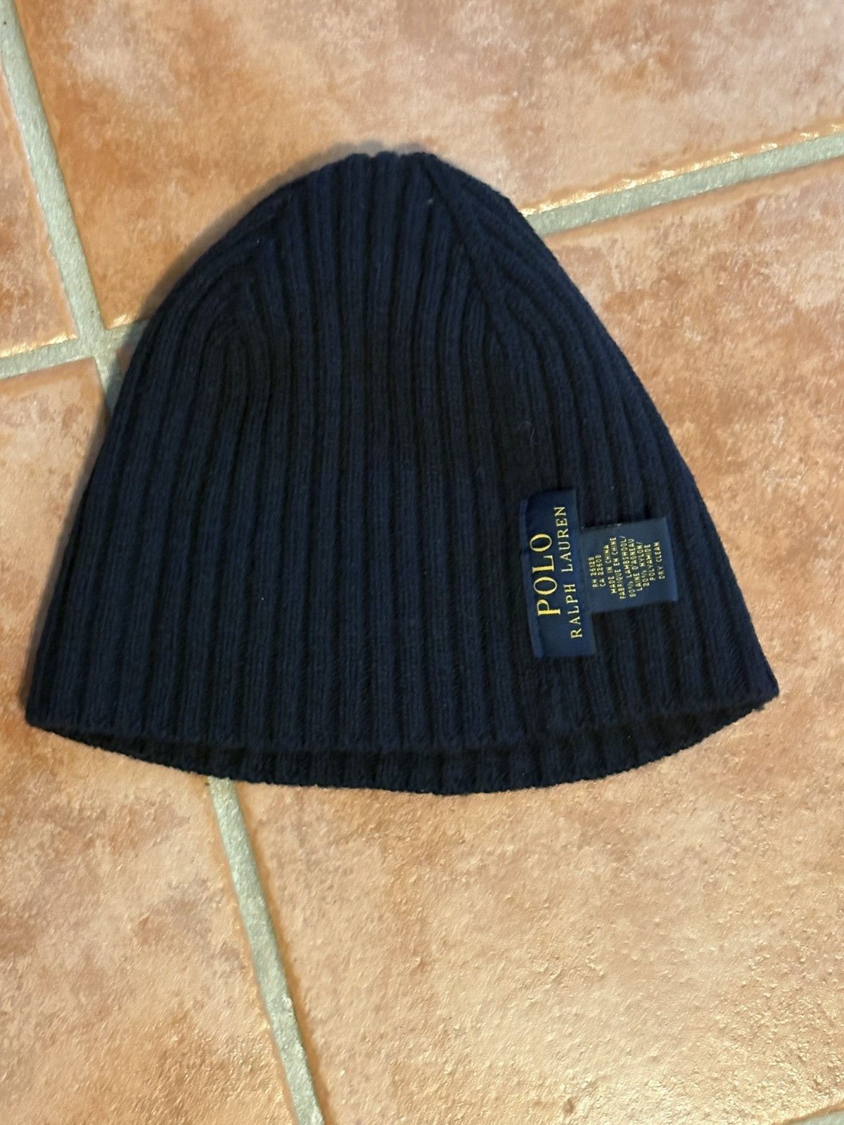 Polo Ralph Lauren Vintage Polo Ralph Lauren RL67 Flag Blue 80% Wool Knit cap Size ONE SIZE - 11 Thumbnail