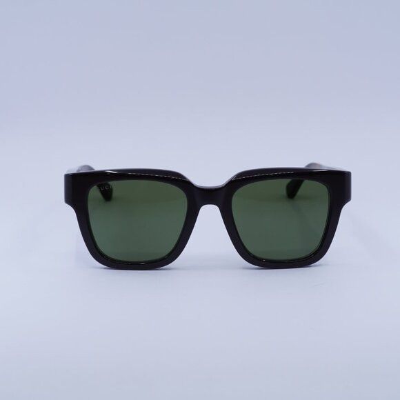 Gucci Gucci GG1670SK 003 Sunglasses Black\Havana Square Frame Size ONE SIZE - 2 Thumbnail
