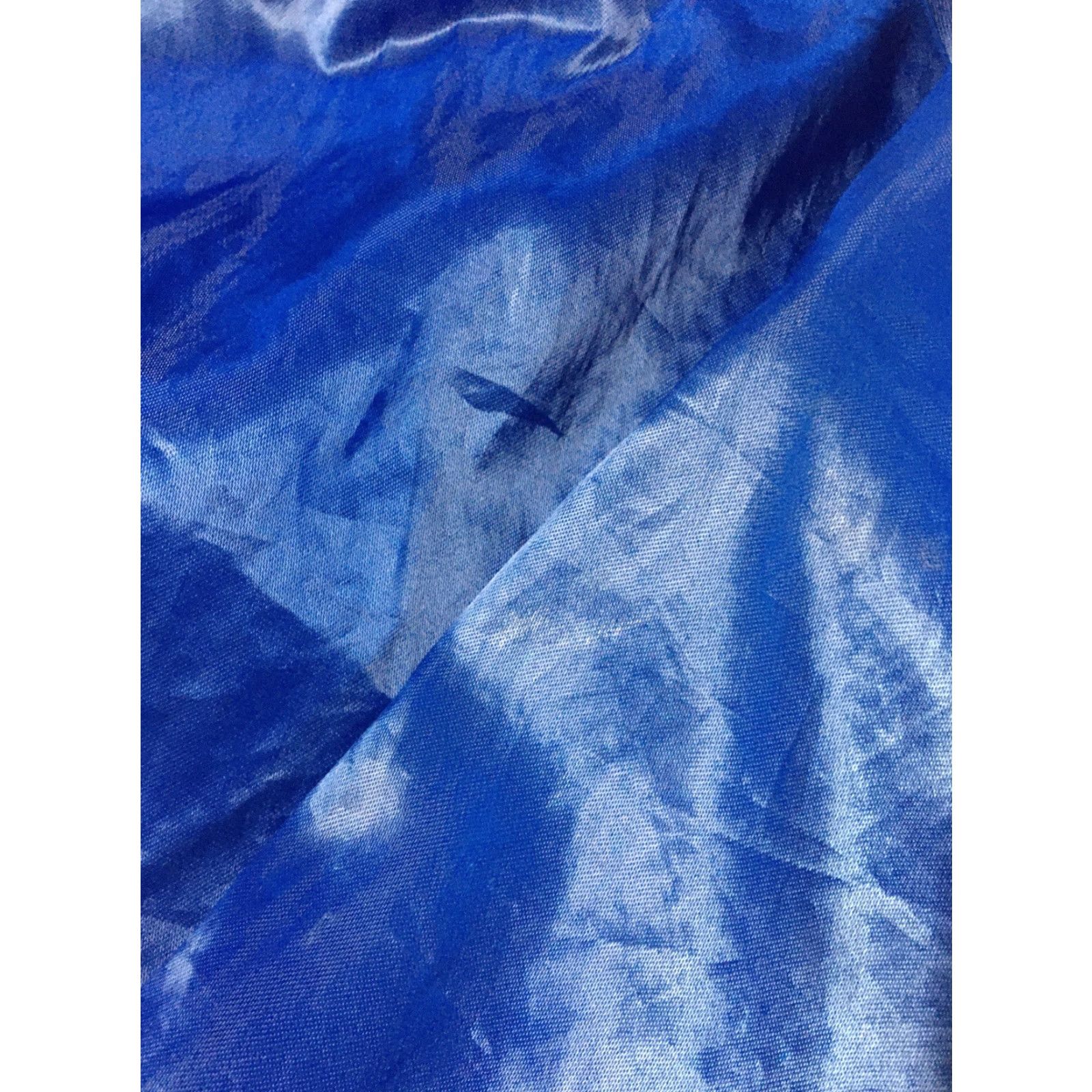 Vintage VINTAGE Auburn Sportswear Satin Bomber Jacket XL Blue USA Striped 80s 90s Softball Coach Baseball Track Mens Size US XL / EU 56 / 4 - 5 Thumbnail