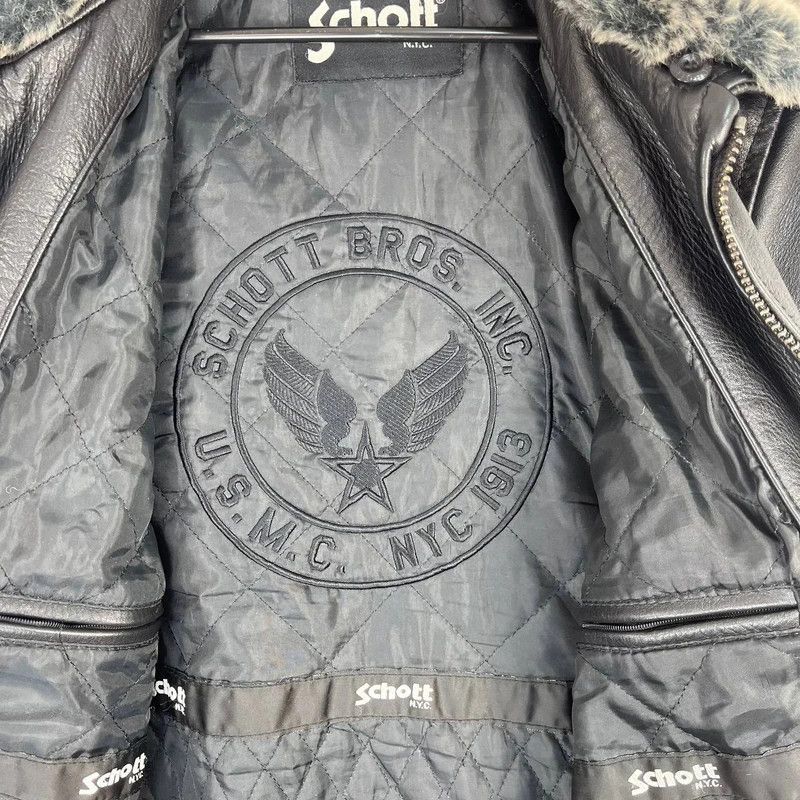 Schott Schott NYC Leather Jacket Cowhide ID 6875 Size S Size US S / EU 44-46 / 1 - 9 Thumbnail