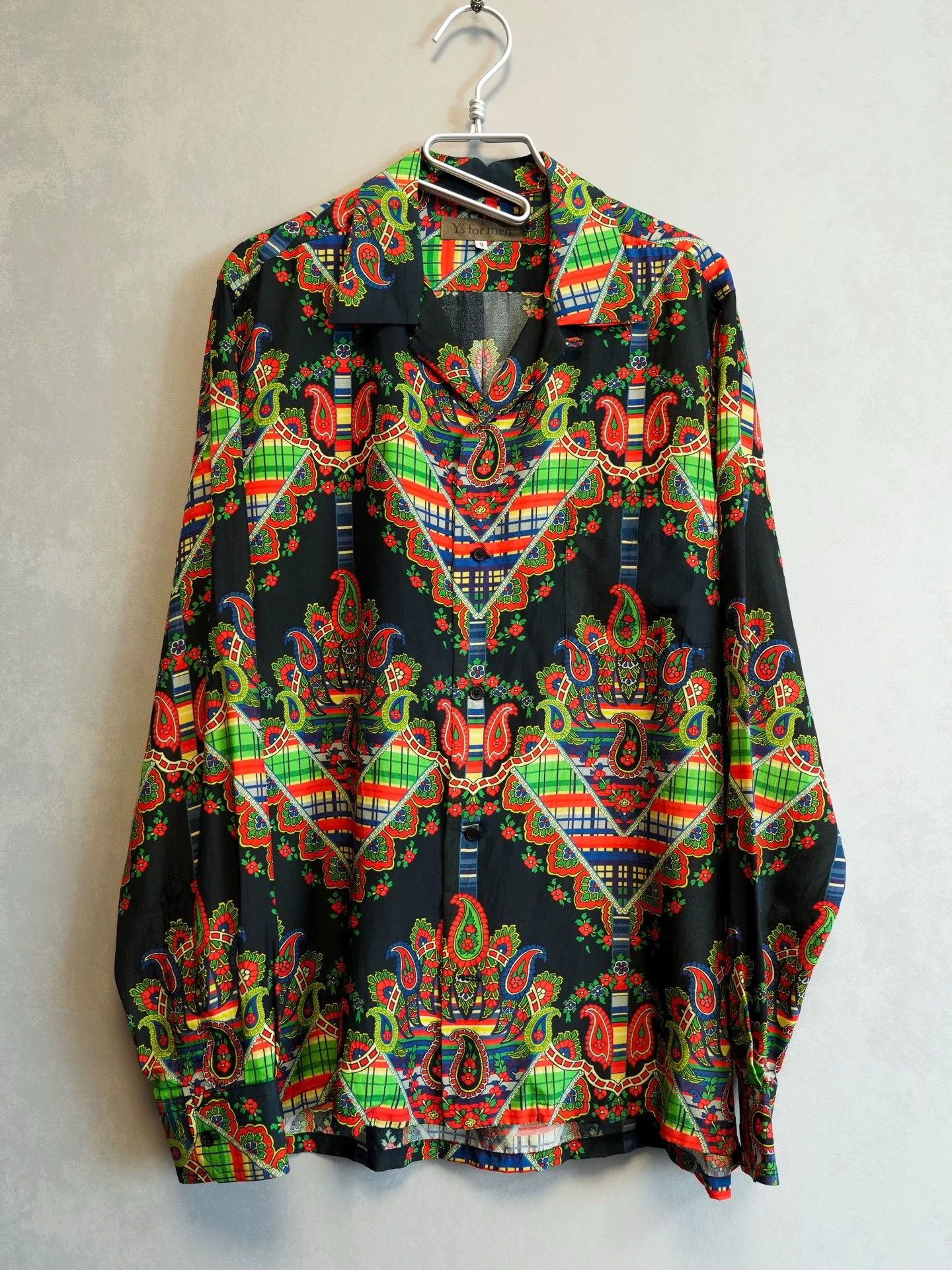 Yohji Yamamoto Yohji Yamamoto Y's for men 04SS Floral Church Silk Shirt Size US L / EU 52-54 / 3 - 1 Thumbnail