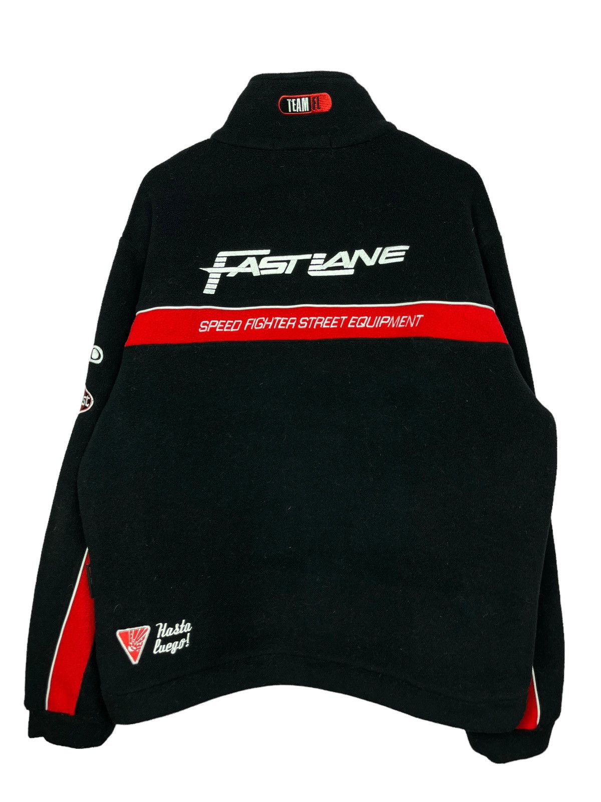 Vintage Vintage Fast Lane Speed Fighter Street Equipment Fleece Size US XL / EU 56 / 4 - 1 Thumbnail