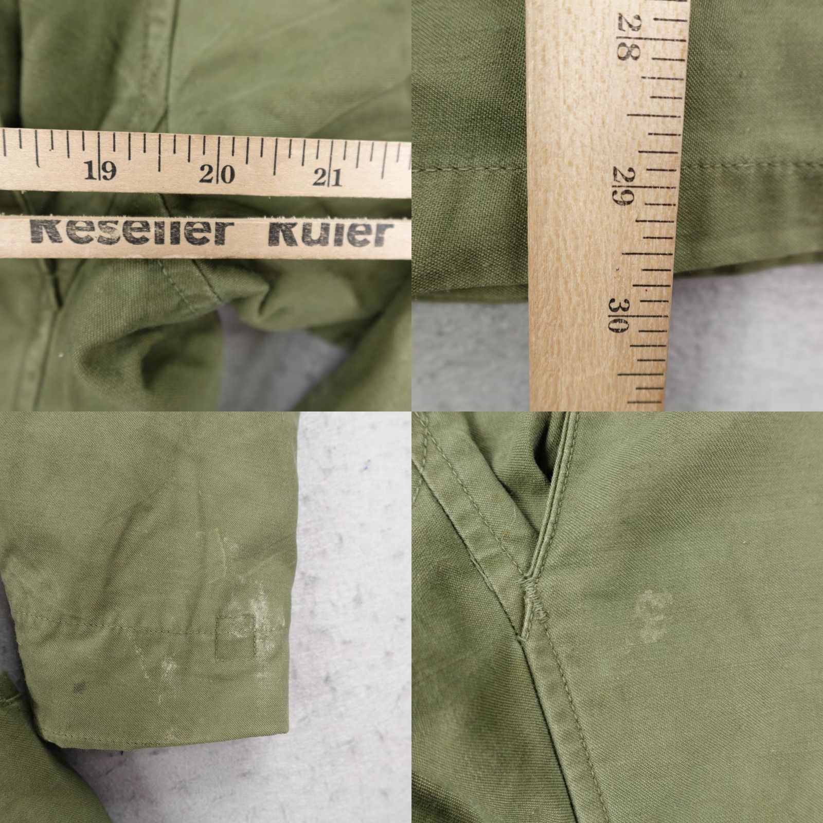Vintage VINTAGE US Army Jacket Mens Medium M65 Field Coat Green Vietnam War 70s USGI Size US M / EU 48-50 / 2 - 8 Thumbnail