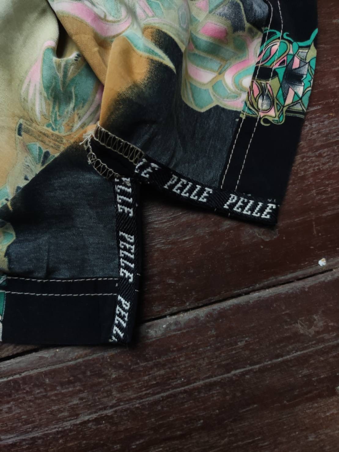 Pelle Pelle Vtg 90's Marc Buchanan Pelle Pelle " Totem Pole " Gradient Size US XXL / EU 58 / 5 - 9 Thumbnail